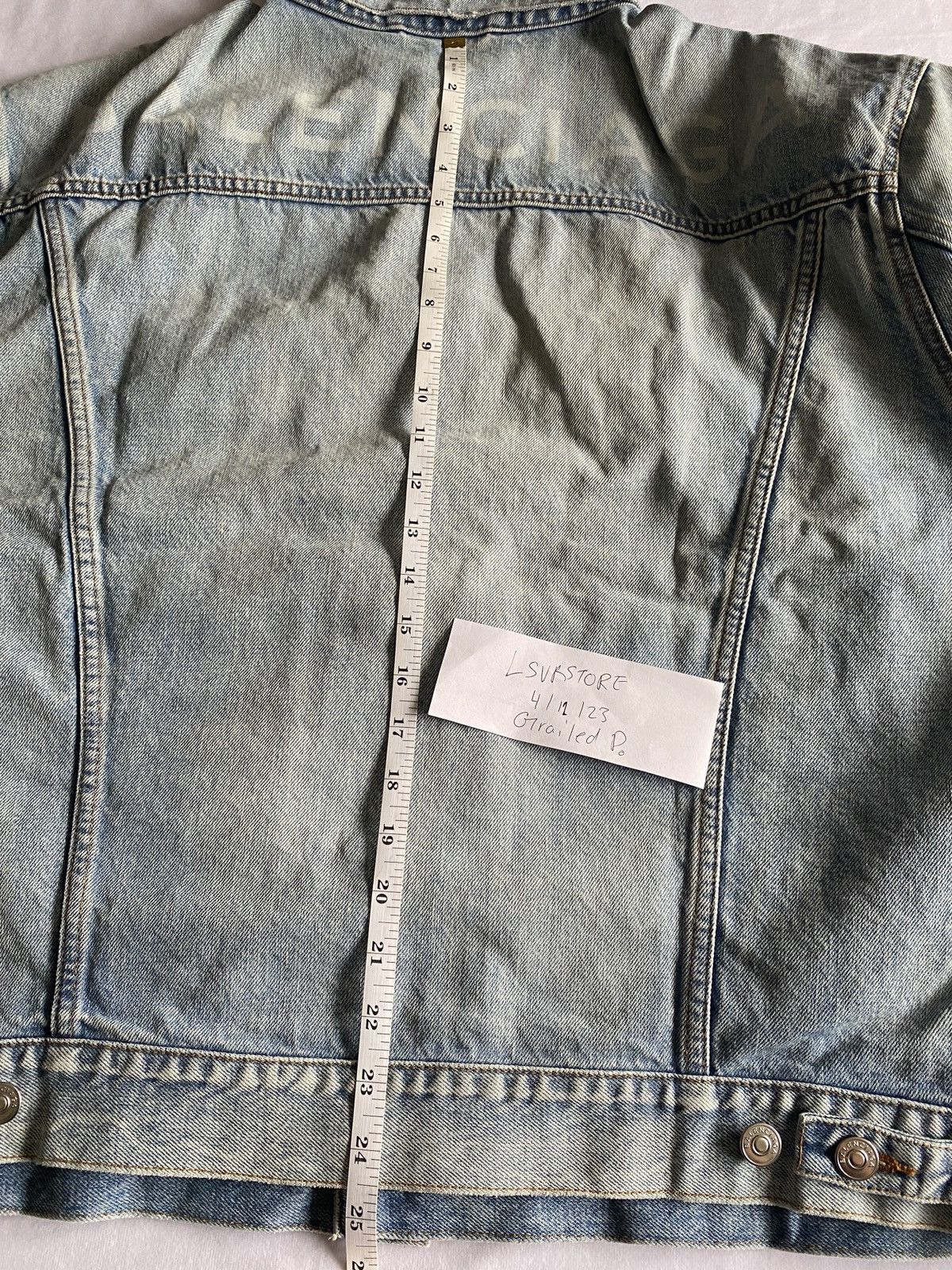 Balenciaga Balenciaga SS18 Oversized Denim Jacket 48 Size US M / EU 48-50 / 2 - 11 Thumbnail