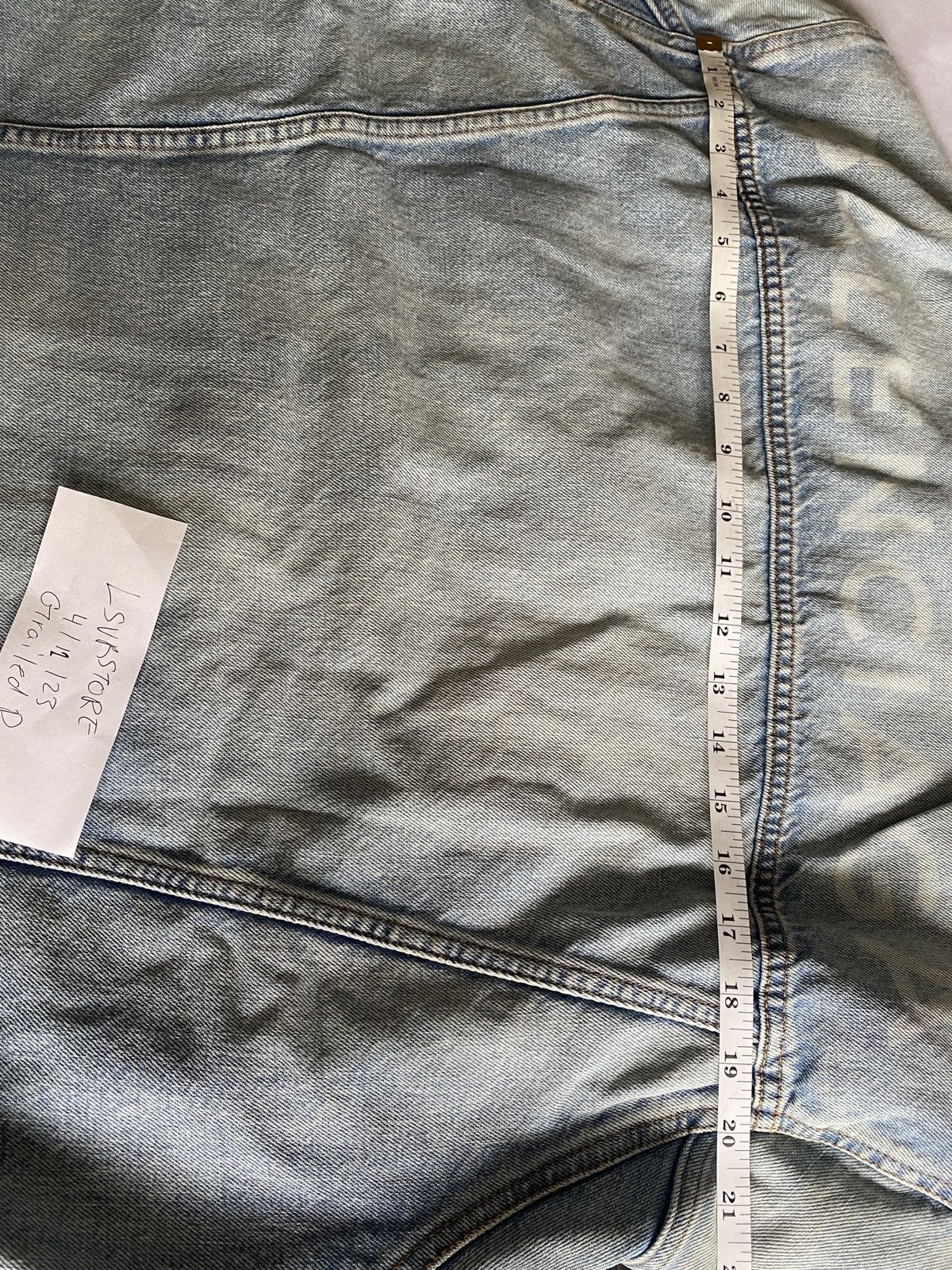 Balenciaga Balenciaga SS18 Oversized Denim Jacket 48 Size US M / EU 48-50 / 2 - 12 Thumbnail