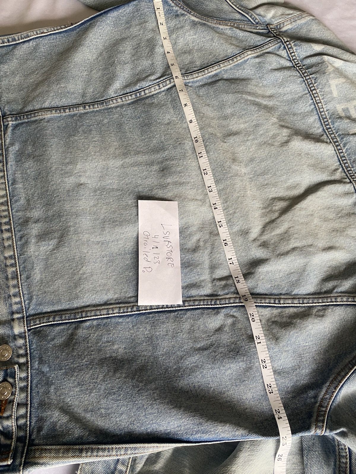 Balenciaga Balenciaga SS18 Oversized Denim Jacket 48 Size US M / EU 48-50 / 2 - 10 Thumbnail