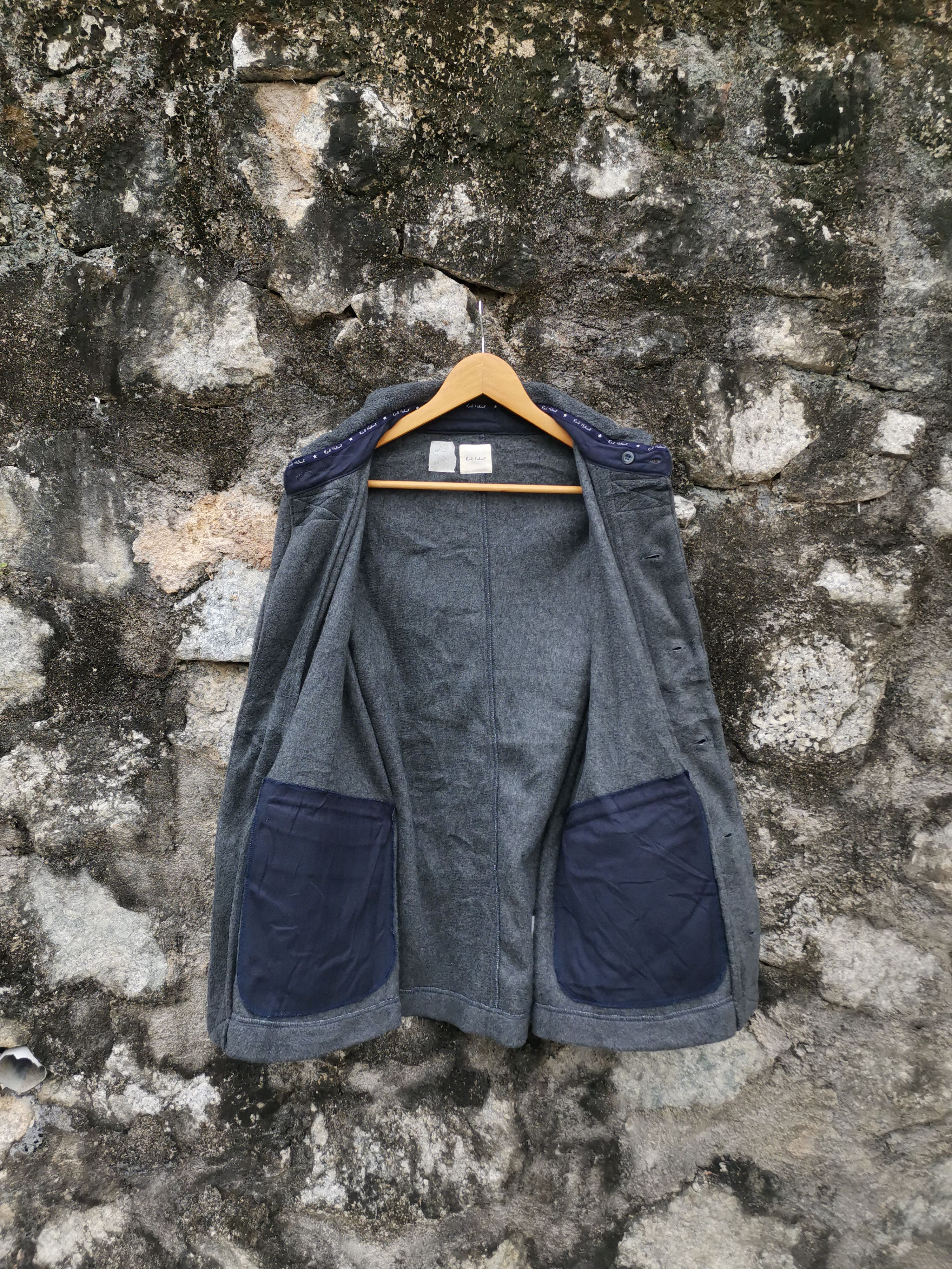 Japanese Brand Vintage Karl Helmut Fleece Bomber Jacket Size US L / EU 52-54 / 3 - 3 Thumbnail