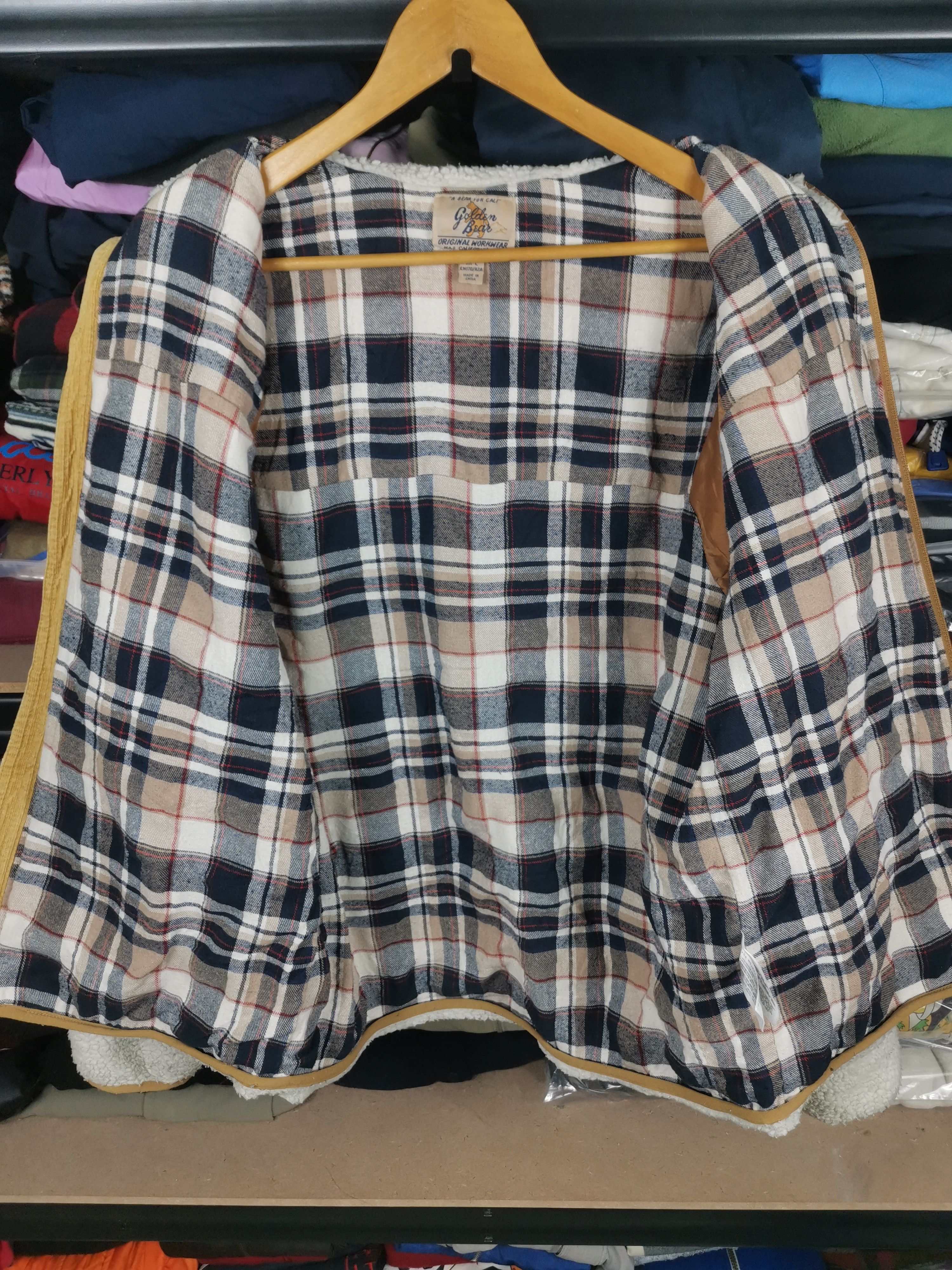 Golden Bear Vintage Golden Bear Deep Pile Sherpa Workwear Jacket Size US M / EU 48-50 / 2 - 3 Thumbnail