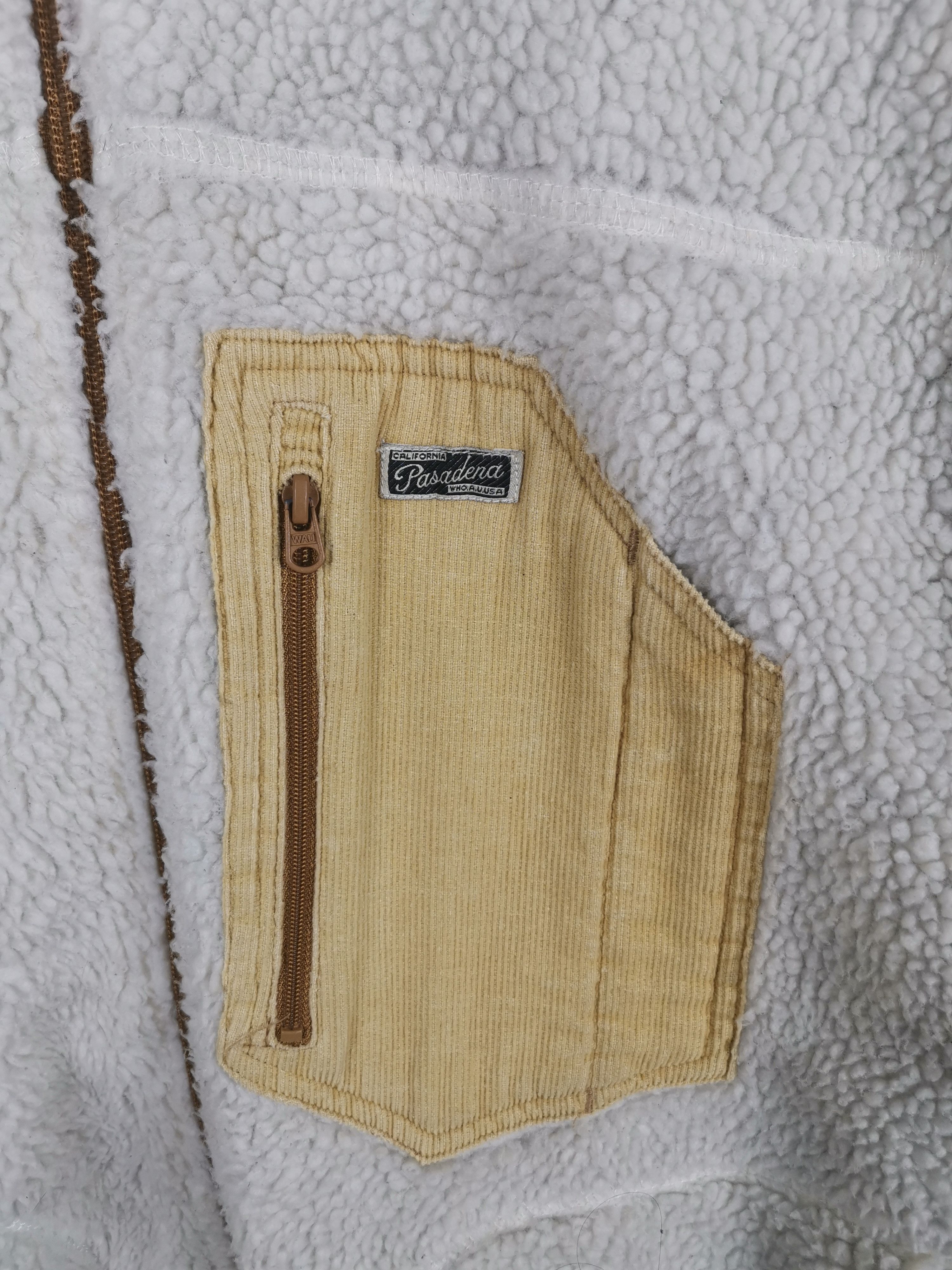 Golden Bear Vintage Golden Bear Deep Pile Sherpa Workwear Jacket Size US M / EU 48-50 / 2 - 2 Thumbnail