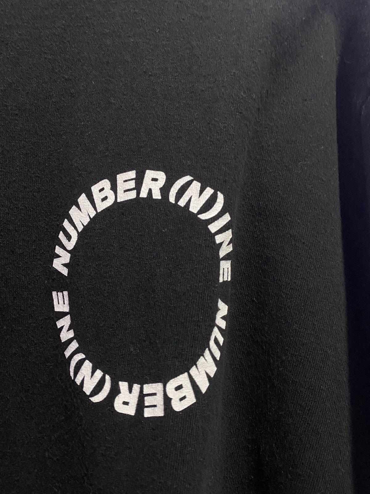 Number (N)ine Number (N)ine Black Tee Size US L / EU 52-54 / 3 - 3 Thumbnail