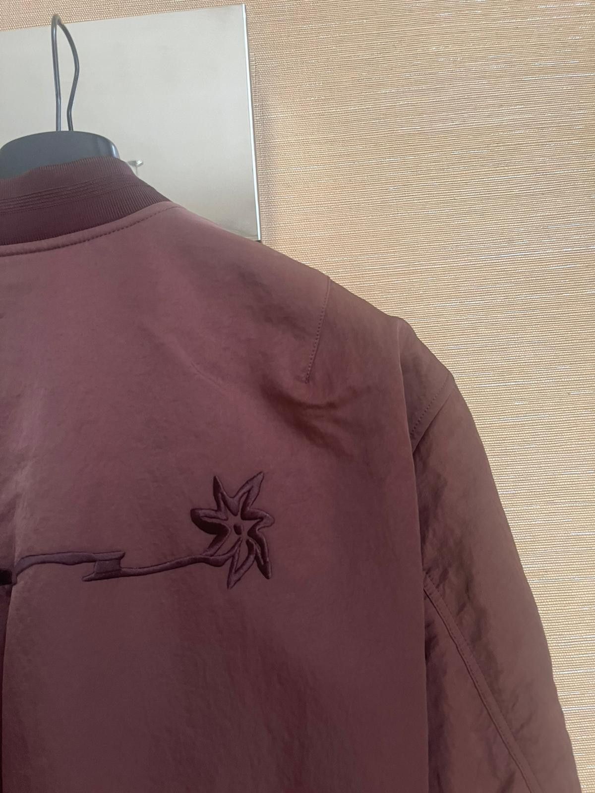 Dior Dior Travis Embroidered Bomber Jacket in Bordeaux Size US M / EU 48-50 / 2 - 11 Thumbnail