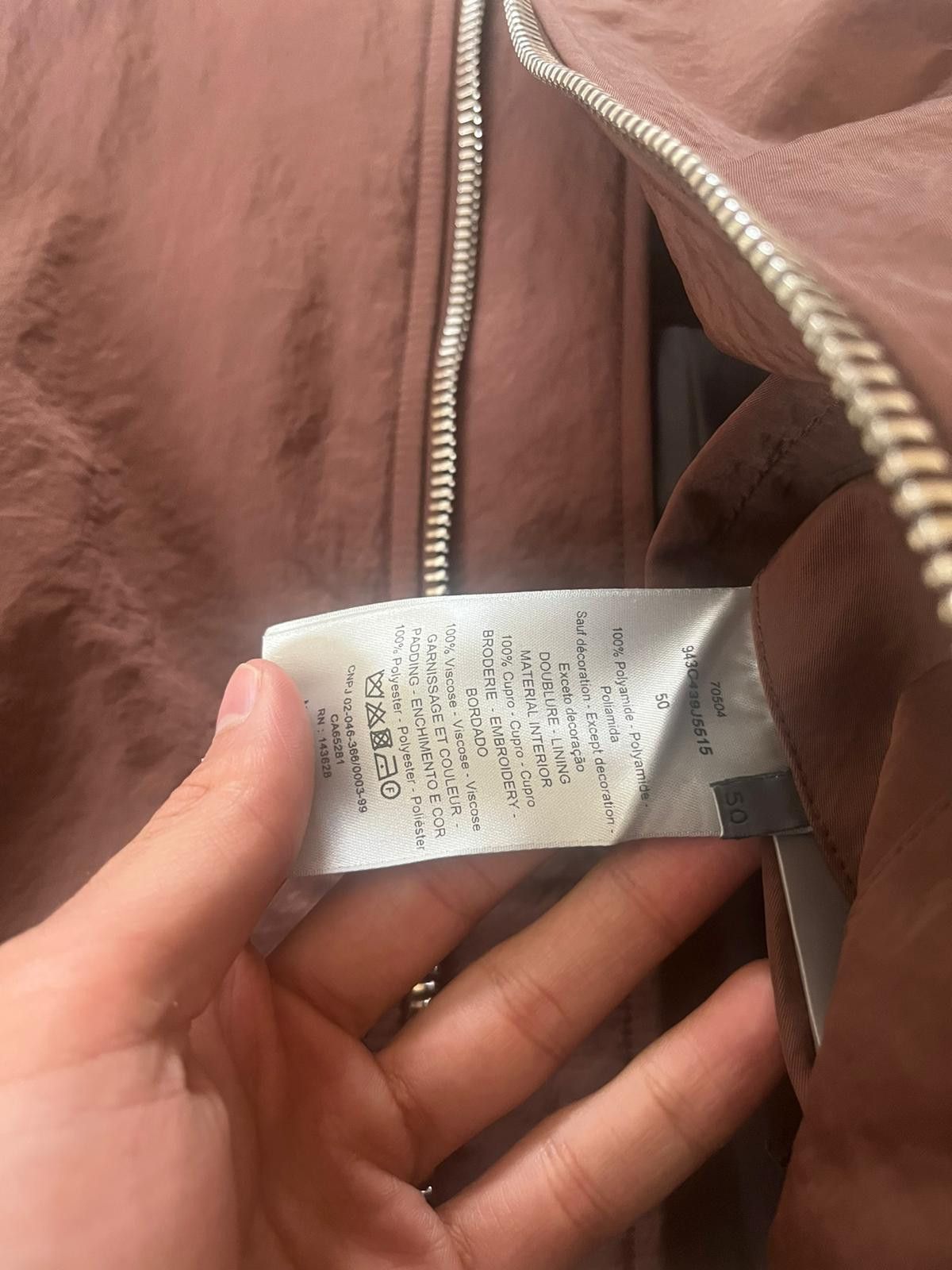 Dior Dior Travis Embroidered Bomber Jacket in Bordeaux Size US M / EU 48-50 / 2 - 10 Thumbnail