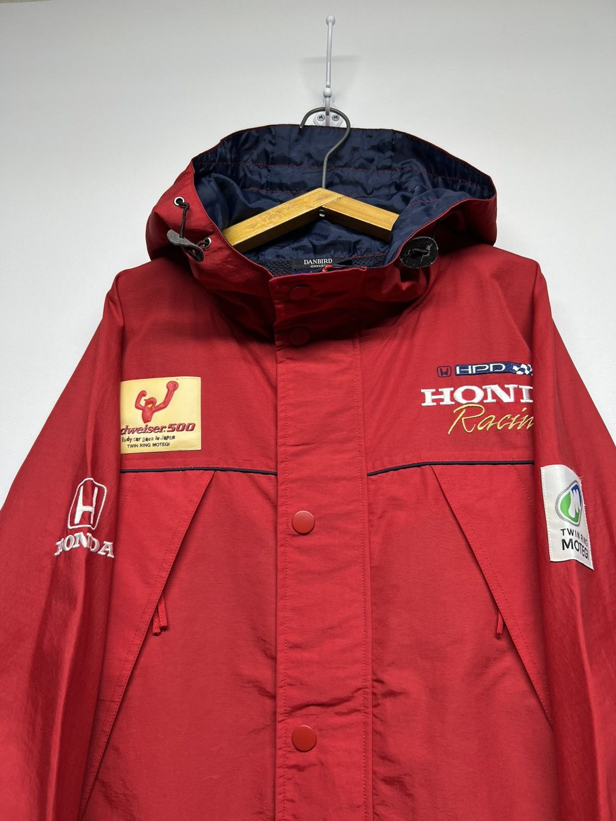 Honda × Vintage Vintage Y2k Rare Nylon Honda CART Racing Danbird Jacket 90’s Size US XL / EU 56 / 4 - 3 Thumbnail