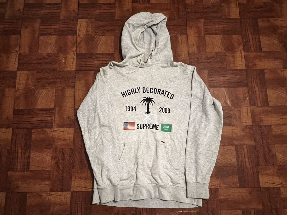 Supreme highly hot sale decorated hoodie