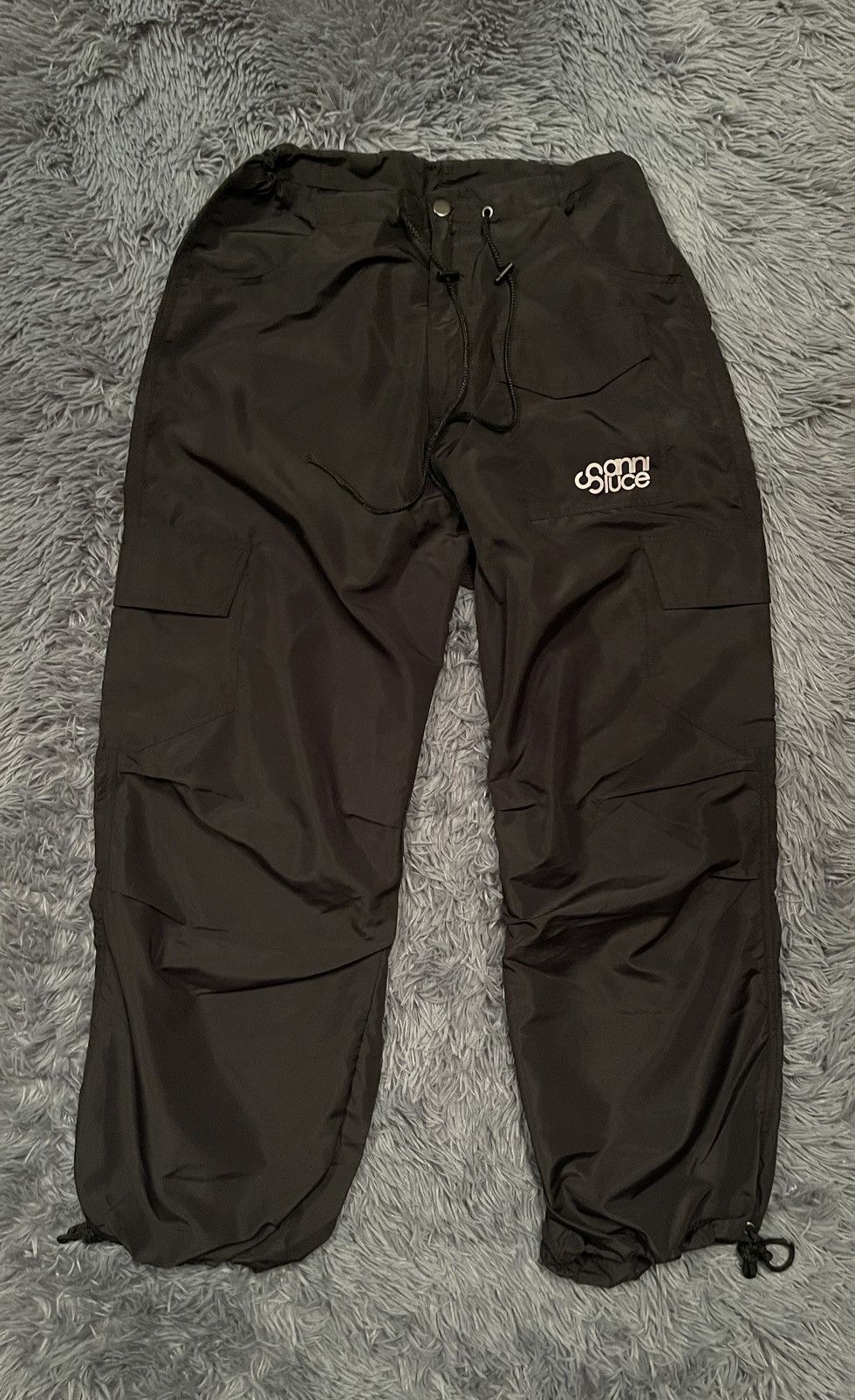 Japanese Brand × Vintage Anni Luce Y2K cargo vintage baggy pants Size US 32 / EU 48 - 2 Thumbnail