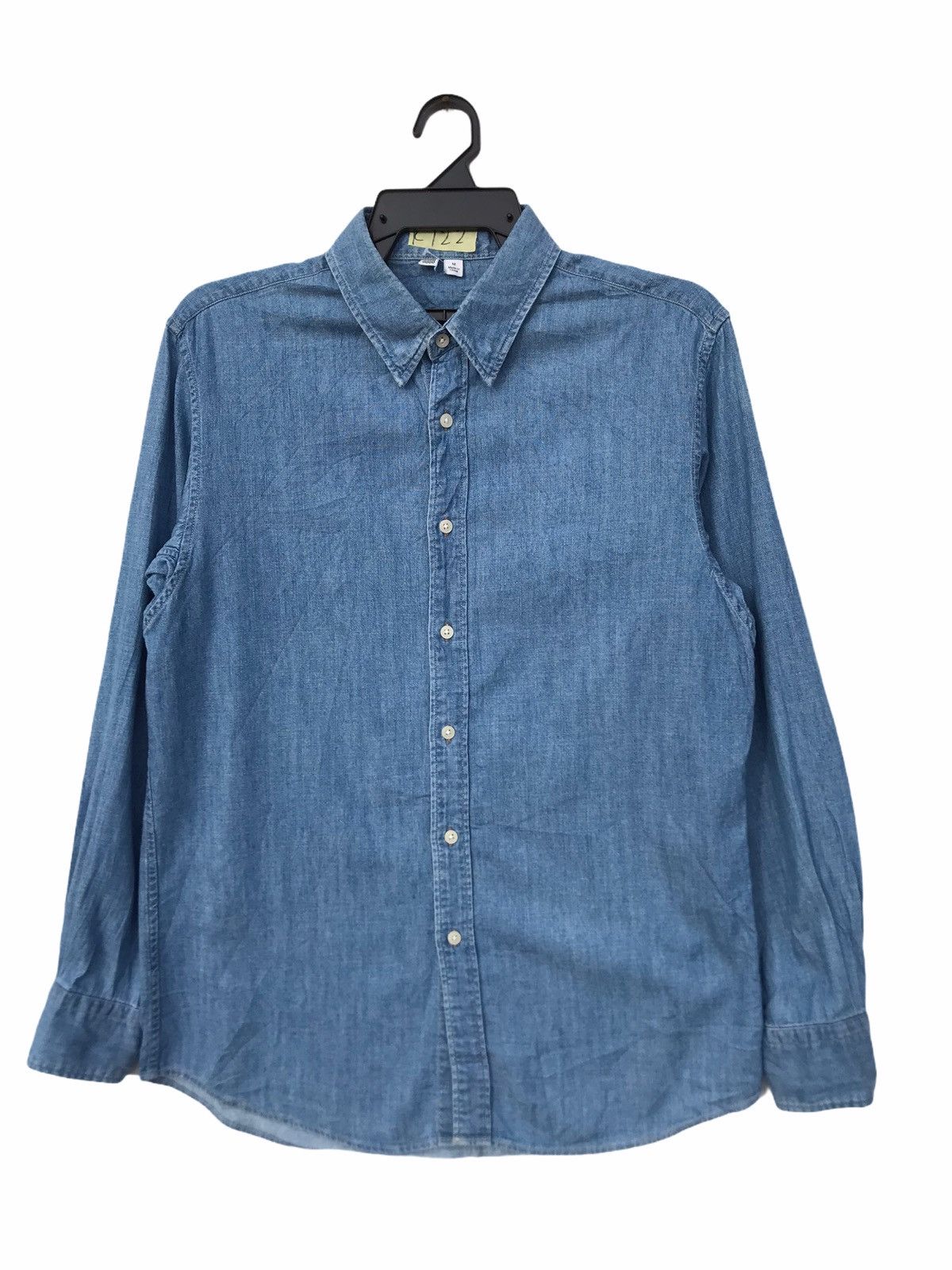 Christophe Lemaire Uniqlo Lemaire Chambray Shirt Size US M / EU 48-50 / 2 - 1 Thumbnail