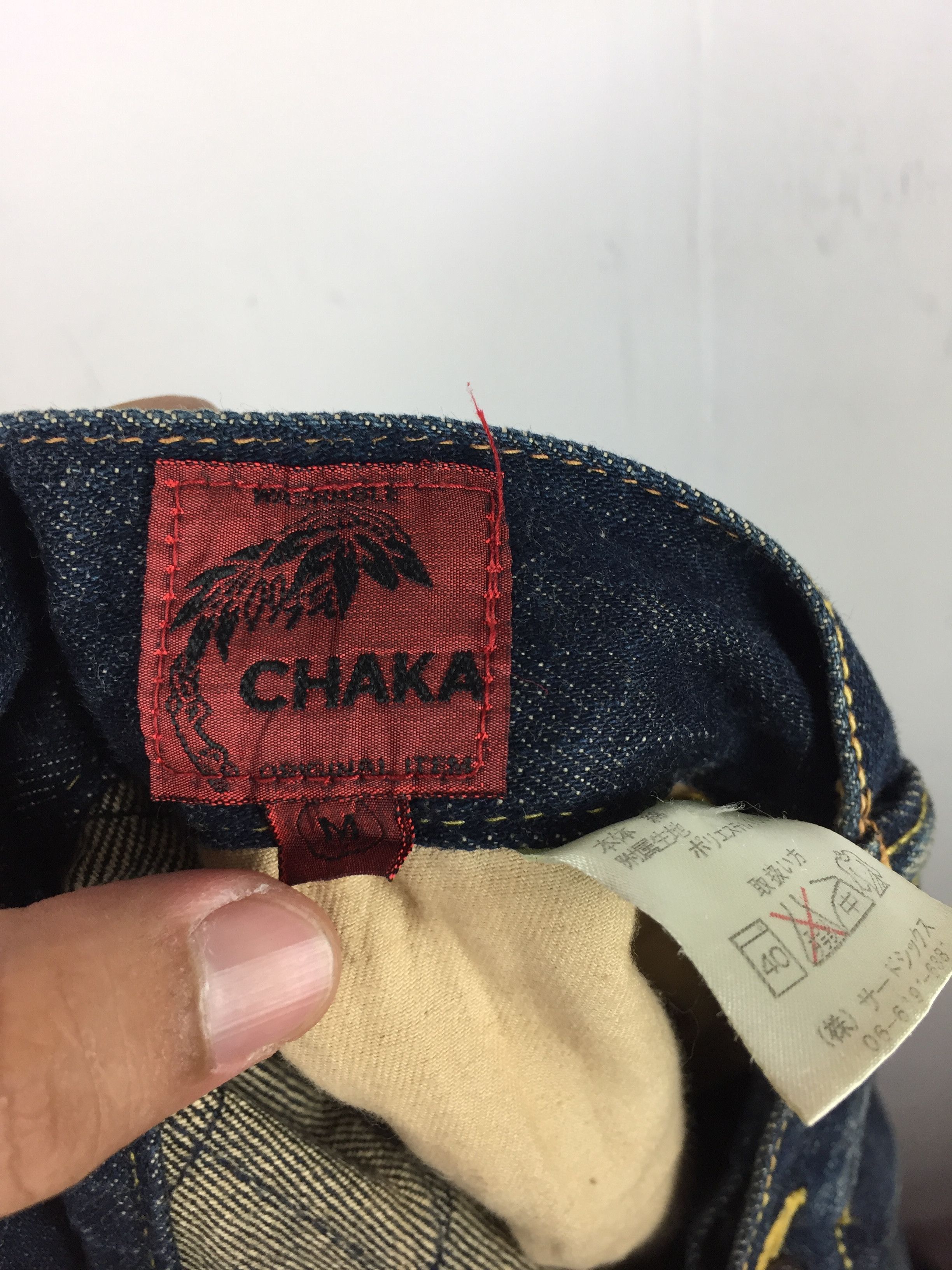 Japanese Brand VINTAGE CHAKA BUCKLE BACK FADED PANT Size US 34 / EU 50 - 9 Thumbnail