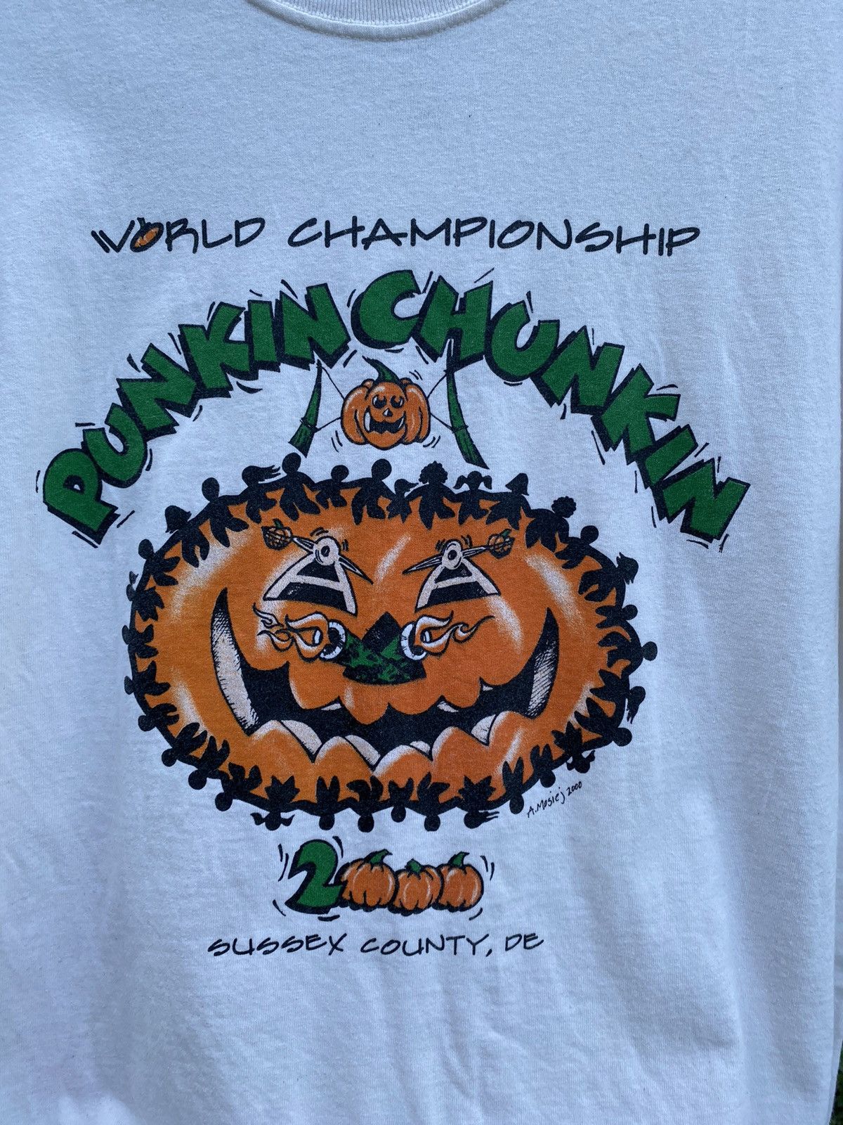 Vintage Delaware Punkin Chunkin World Championship 2000 Size US L / EU 52-54 / 3 - 3 Thumbnail