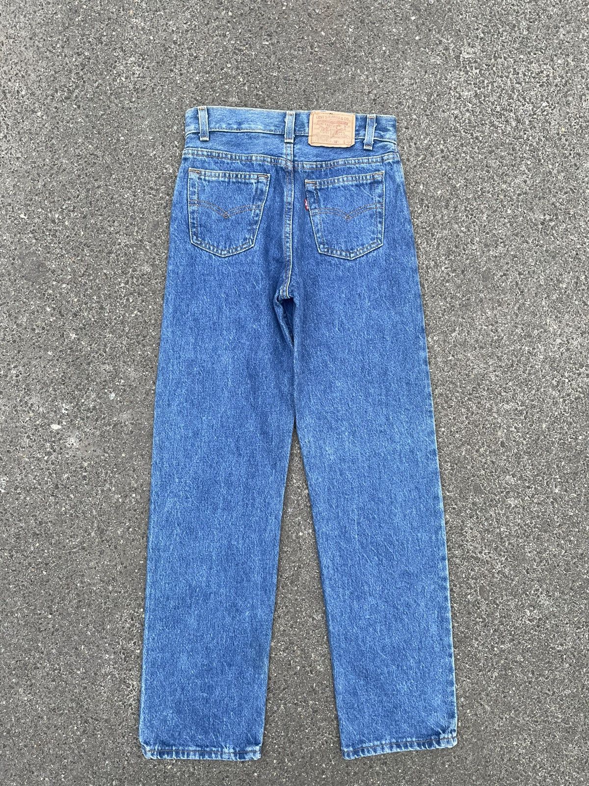 Levi's Vintage Clothing Vintage Levi’s 512 XX 90s Blue Denim Jeans 25x28 Size US 26 / EU 42 - 4 Thumbnail