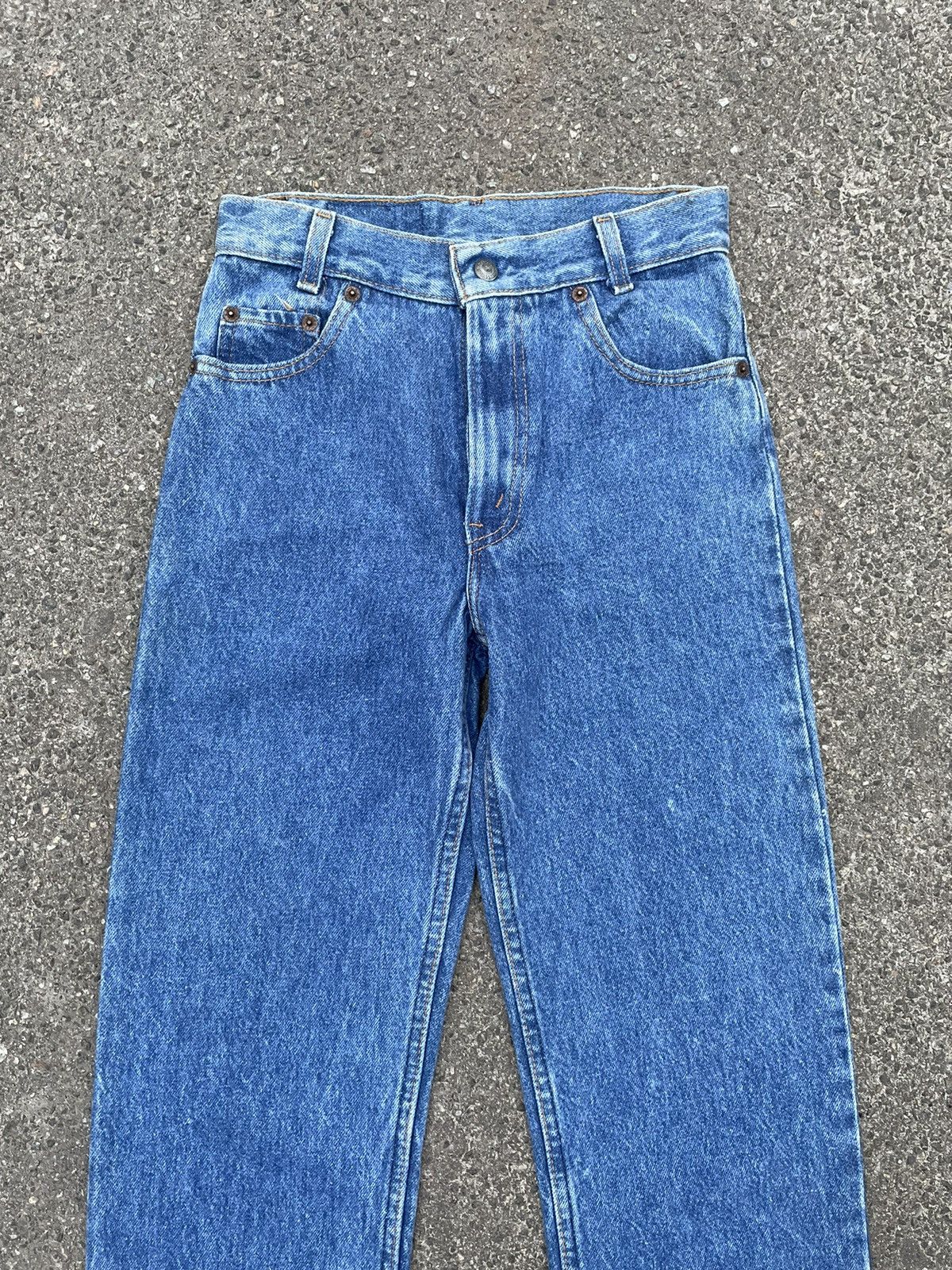 Levi's Vintage Clothing Vintage Levi’s 512 XX 90s Blue Denim Jeans 25x28 Size US 26 / EU 42 - 2 Thumbnail