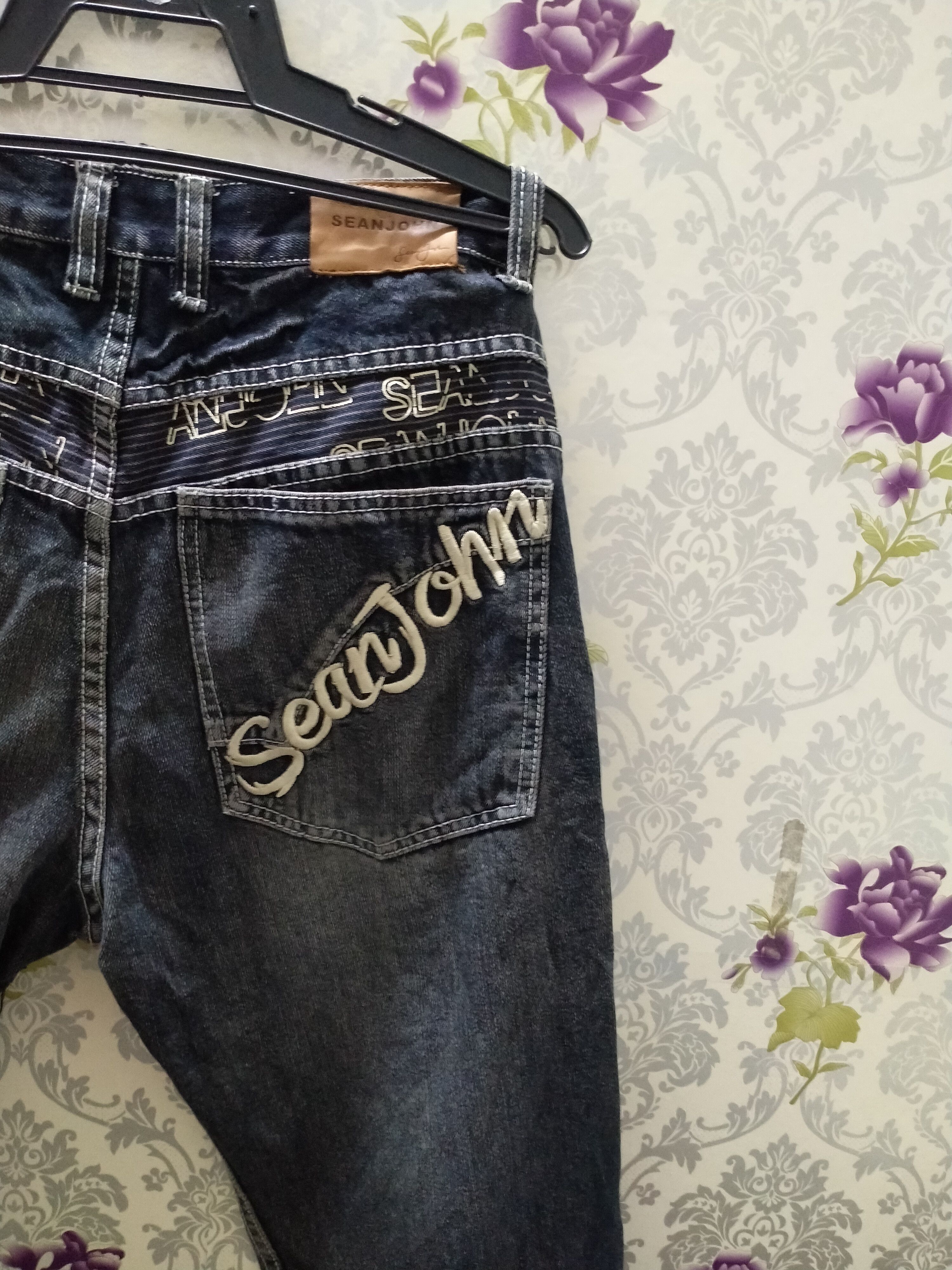 Sean John SEAN JOHN JEANS SPELLOUT EMBROIDERY LOGO Size US 32 / EU 48 - 4 Thumbnail