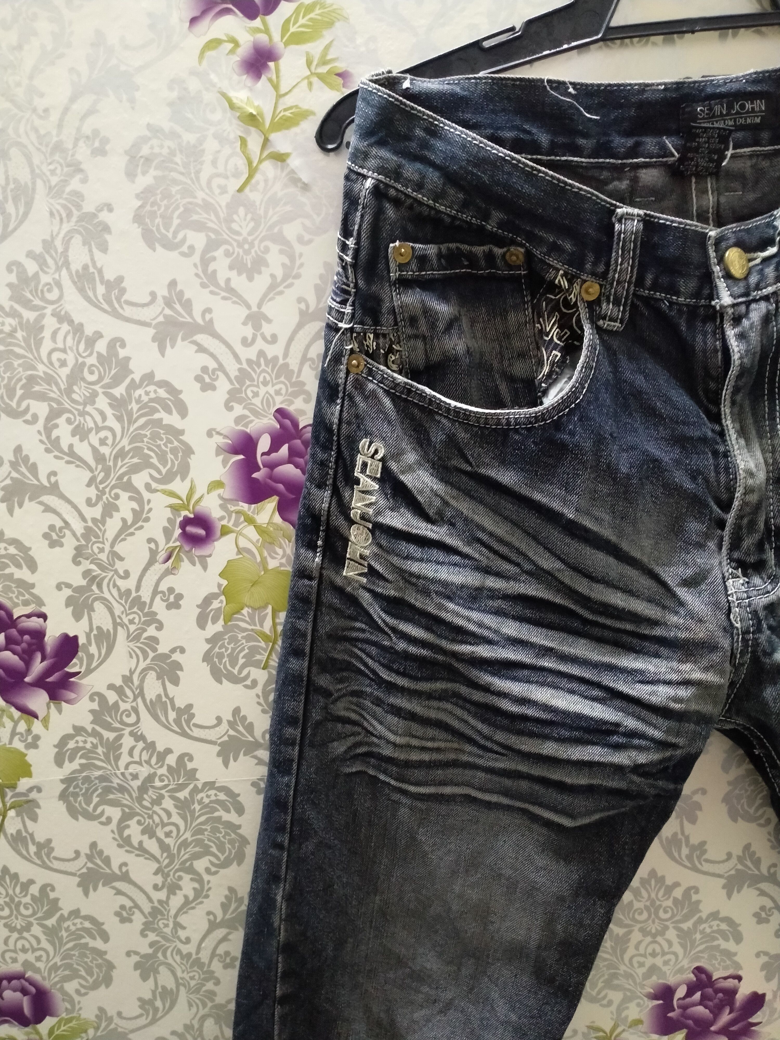 Sean John SEAN JOHN JEANS SPELLOUT EMBROIDERY LOGO Size US 32 / EU 48 - 7 Thumbnail