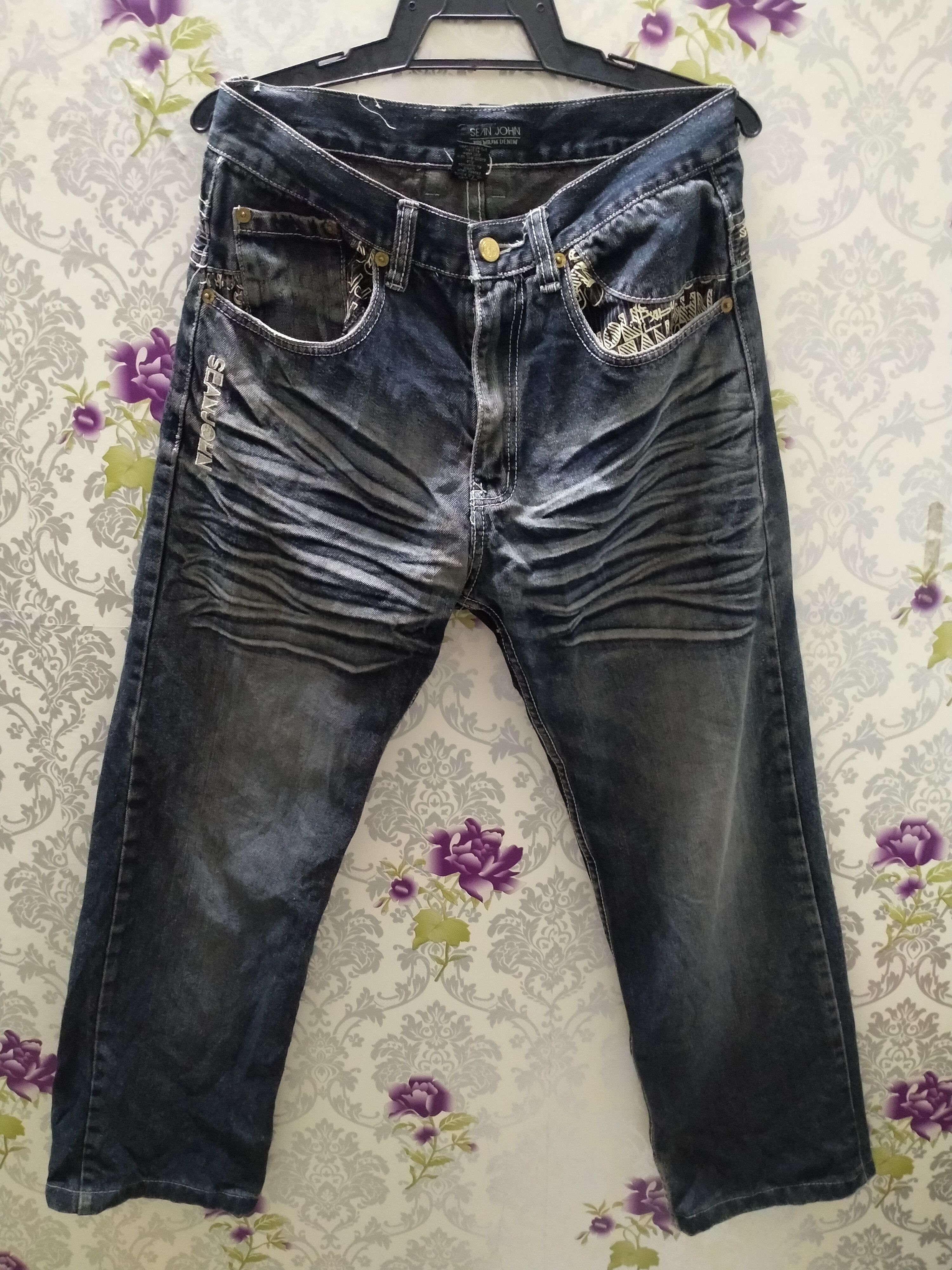 Sean John SEAN JOHN JEANS SPELLOUT EMBROIDERY LOGO Size US 32 / EU 48 - 5 Thumbnail