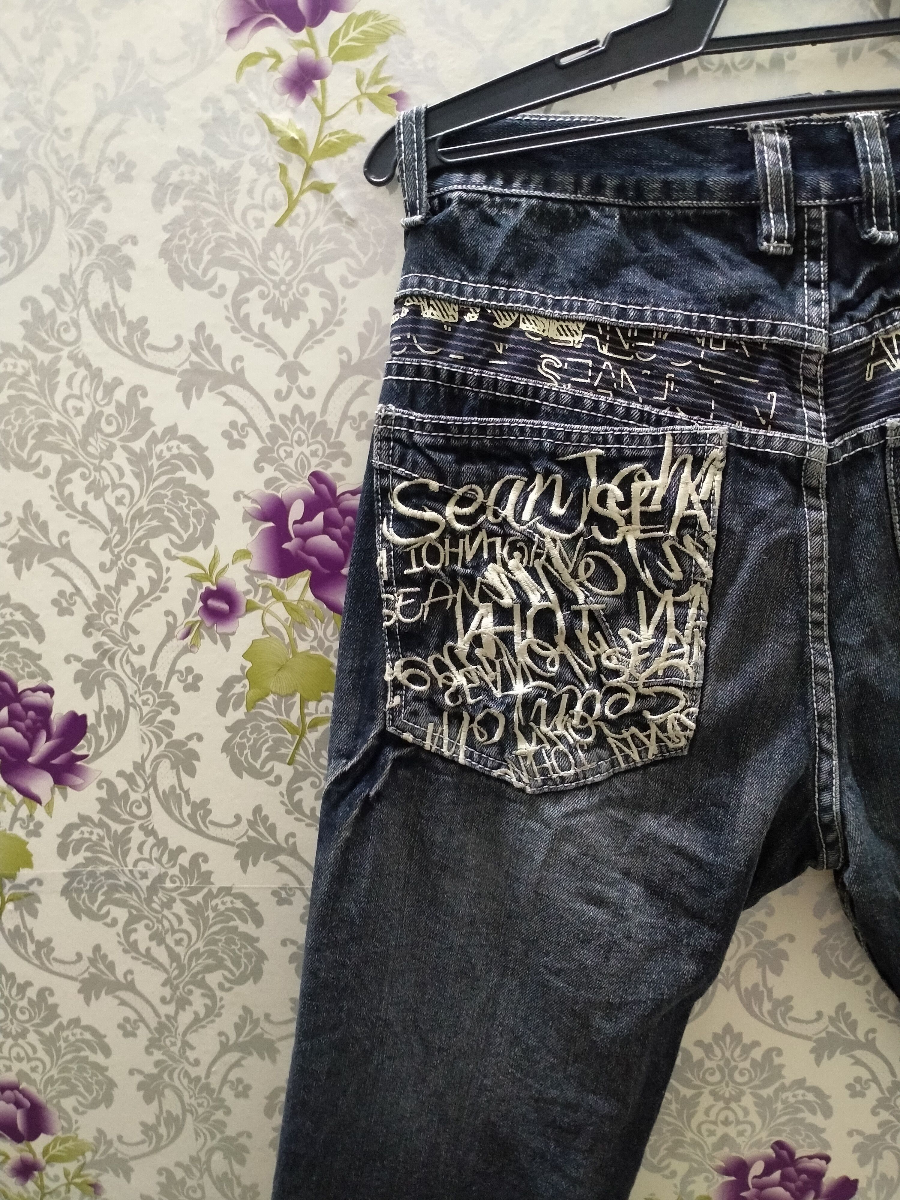 Sean John SEAN JOHN JEANS SPELLOUT EMBROIDERY LOGO Size US 32 / EU 48 - 3 Thumbnail