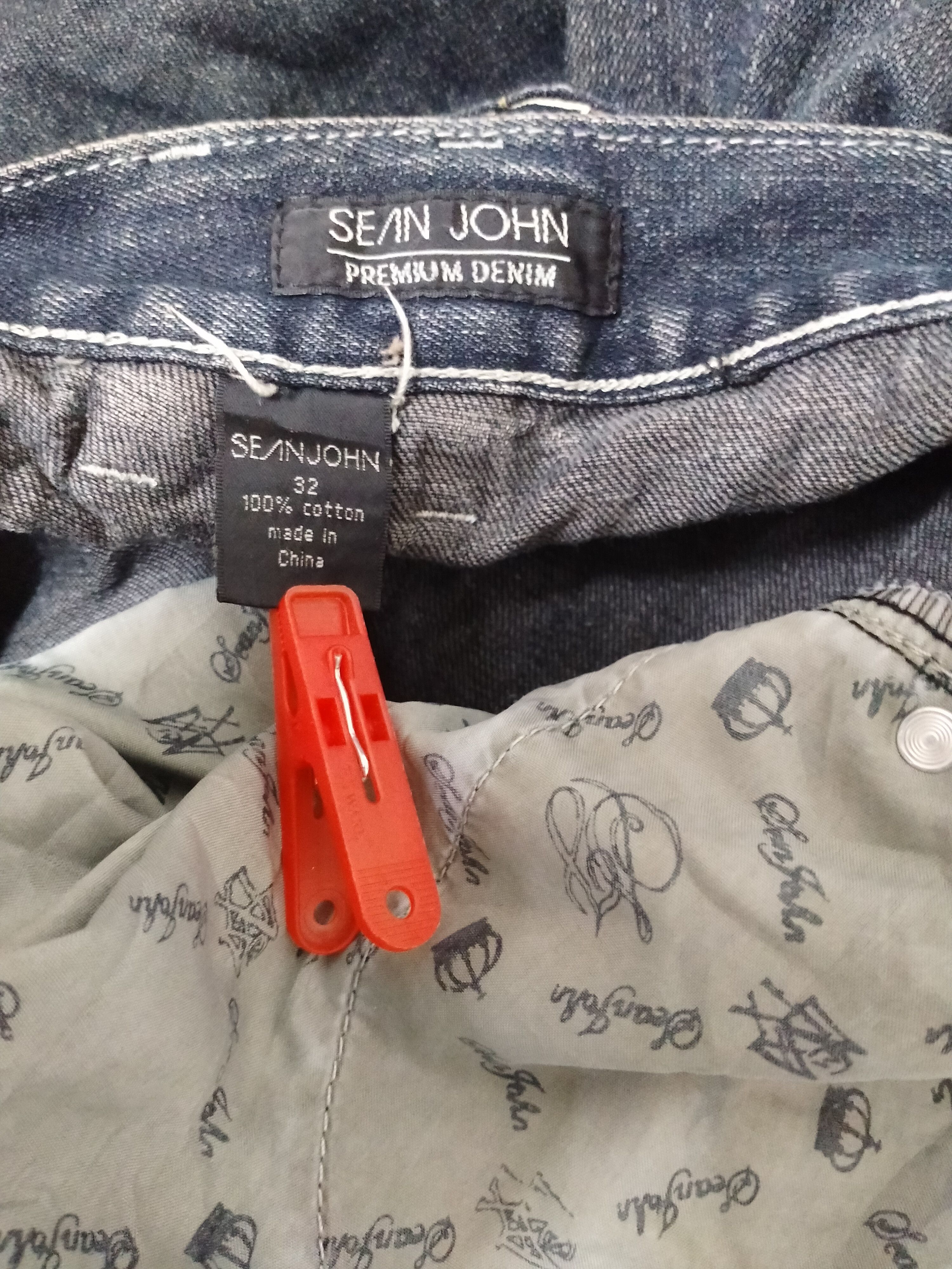 Sean John SEAN JOHN JEANS SPELLOUT EMBROIDERY LOGO Size US 32 / EU 48 - 13 Thumbnail