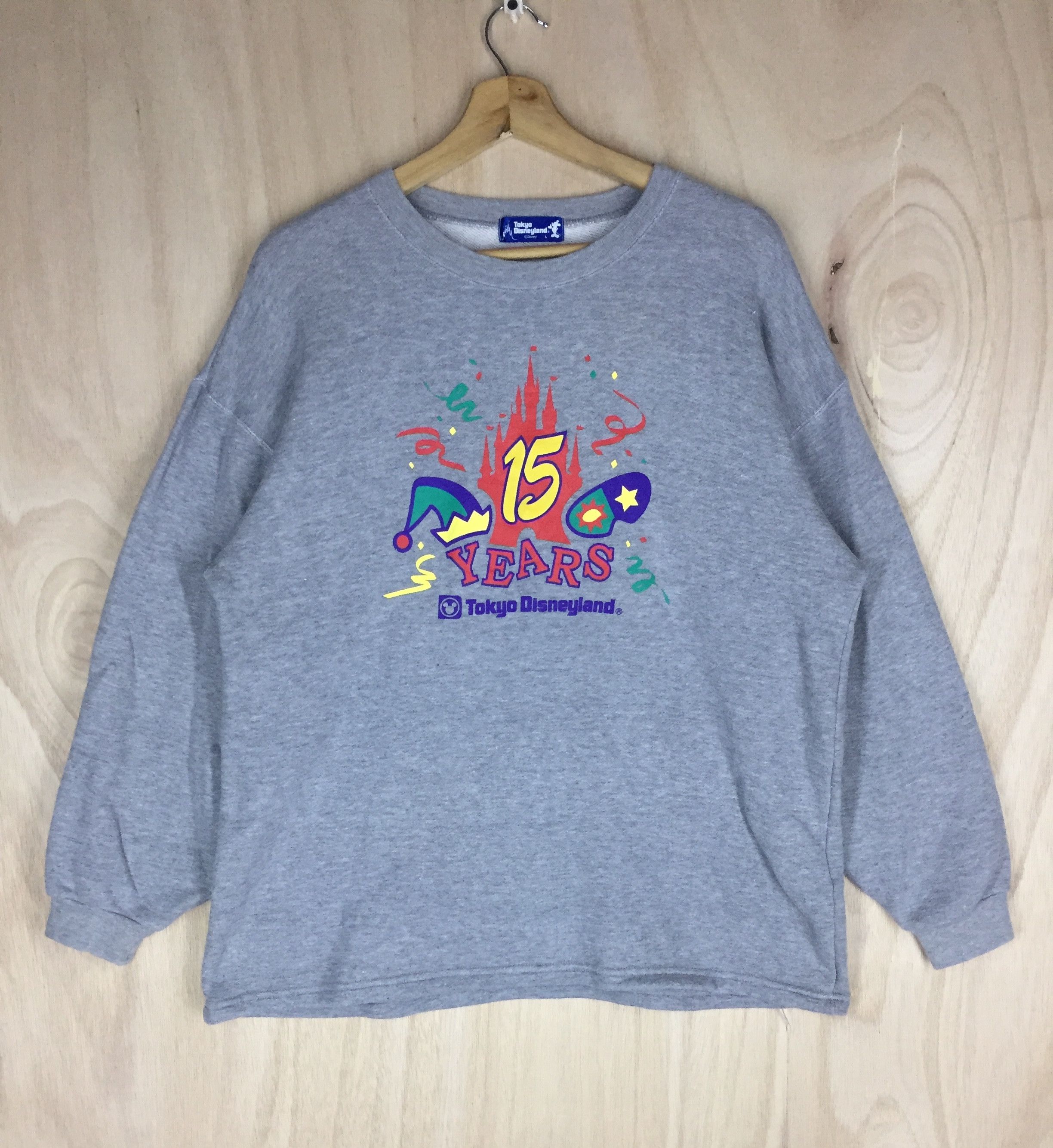 Vintage orders Disney 15 year anniversary sweatshirt