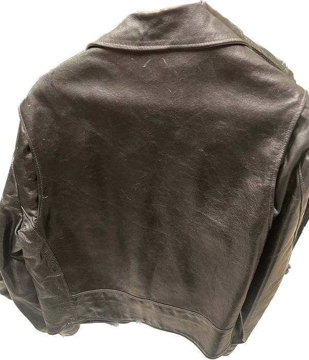 Vintage Vintage Leather Motorcycle Jacket Excelled | Grailed