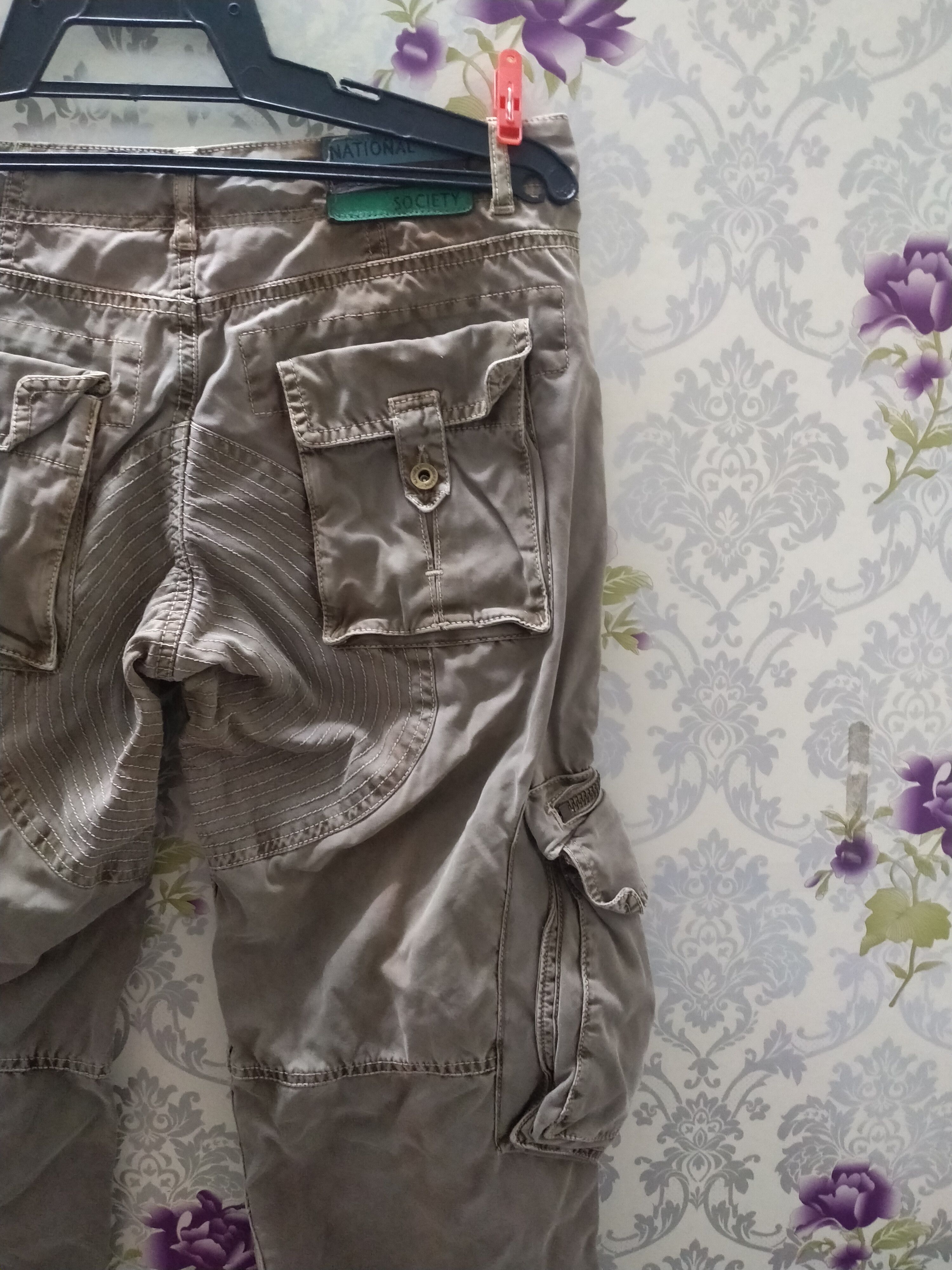 Avirex MADE IN PORTUGAL..NATIONAL GEOGRAPHIC CARGO MULTI POCKET Size US 33 - 4 Thumbnail