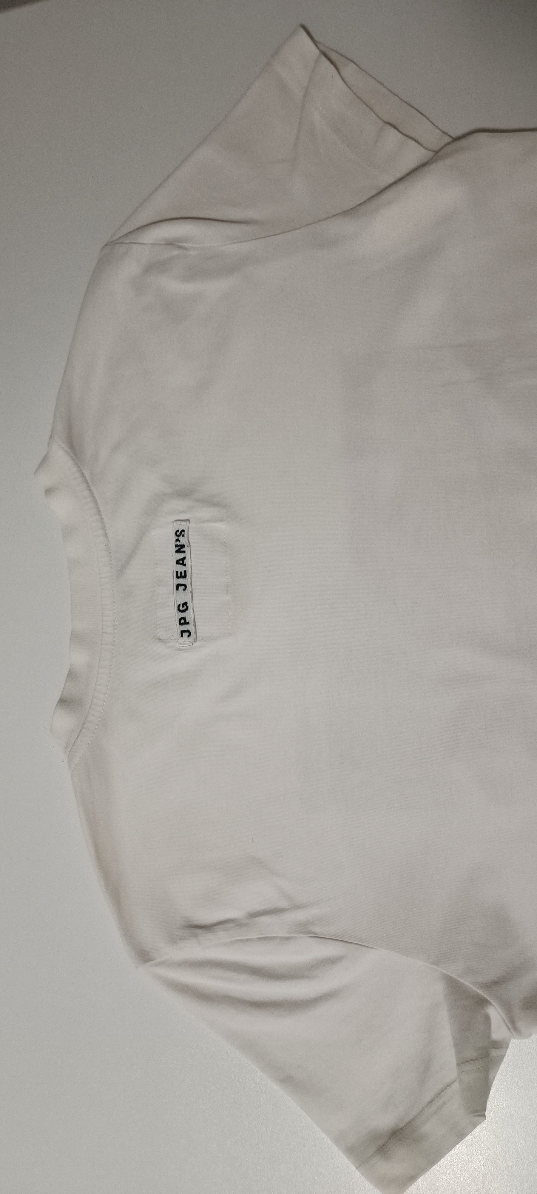 Jean Paul Gaultier 2002 -JPG Jeans collection n°5 - Cotton t-shirt Size US XS / EU 42 / 0 - 20 Thumbnail