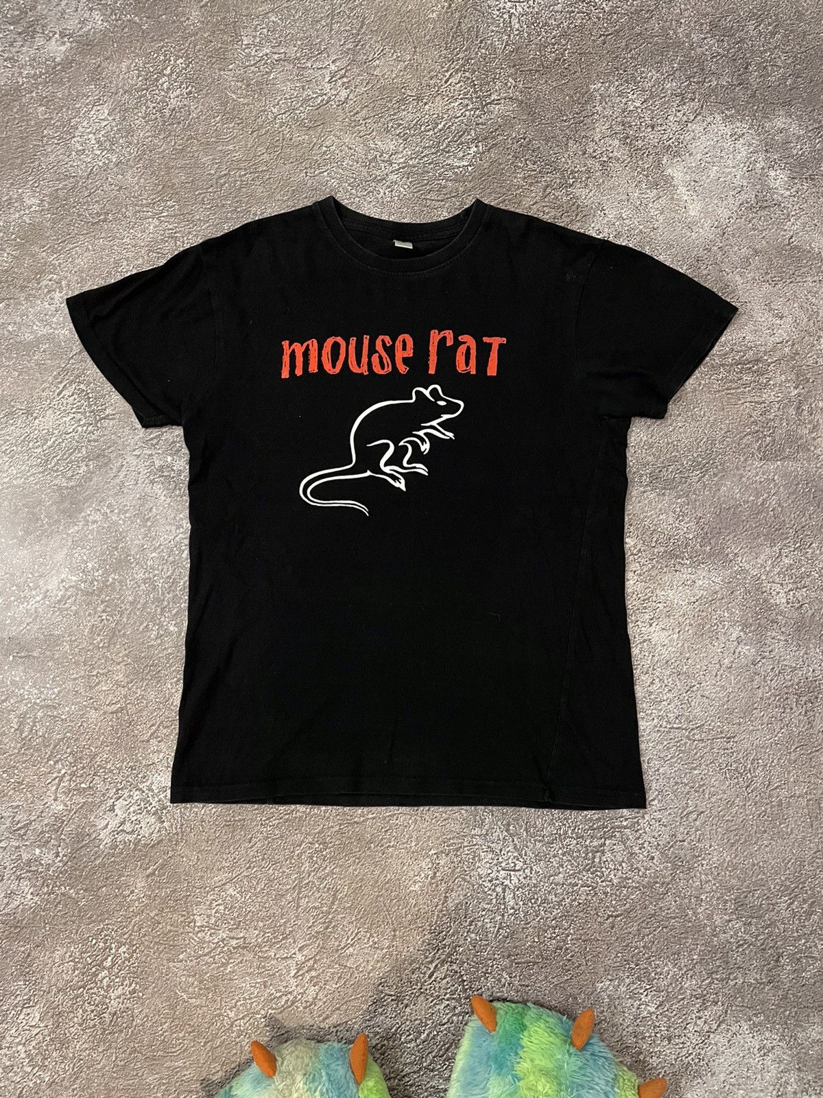 Vintage Vintage 90s Mouse Rat Graphic Tee Humor Skate Streetwear M Size US M / EU 48-50 / 2 - 2 Thumbnail