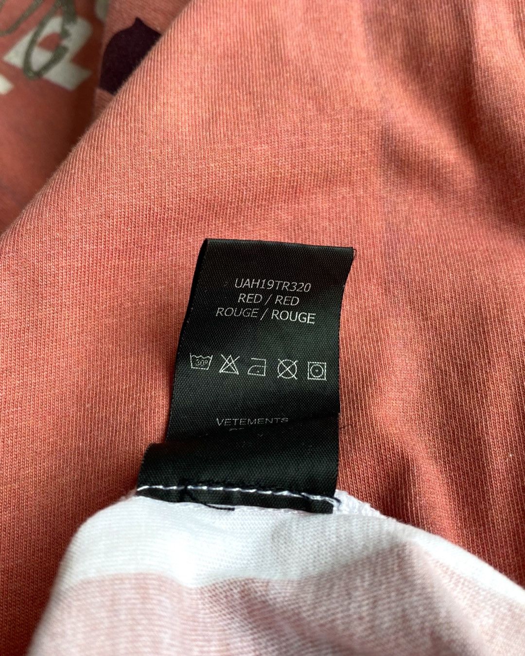 Vetements Vetements 2019 World's Best Dad T-shirt Size US S / EU 44-46 / 1 - 7 Thumbnail