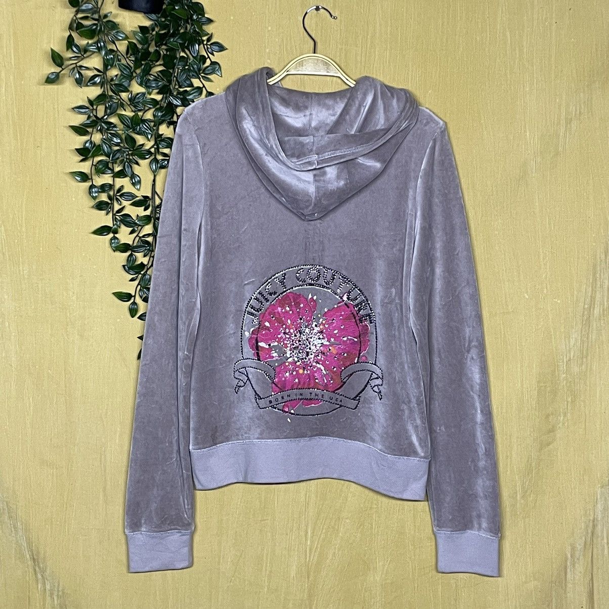 Juicy Couture A46 Juice couture zipper hoodie jacket Size M / US 6-8 / IT 42-44 - 1 Thumbnail