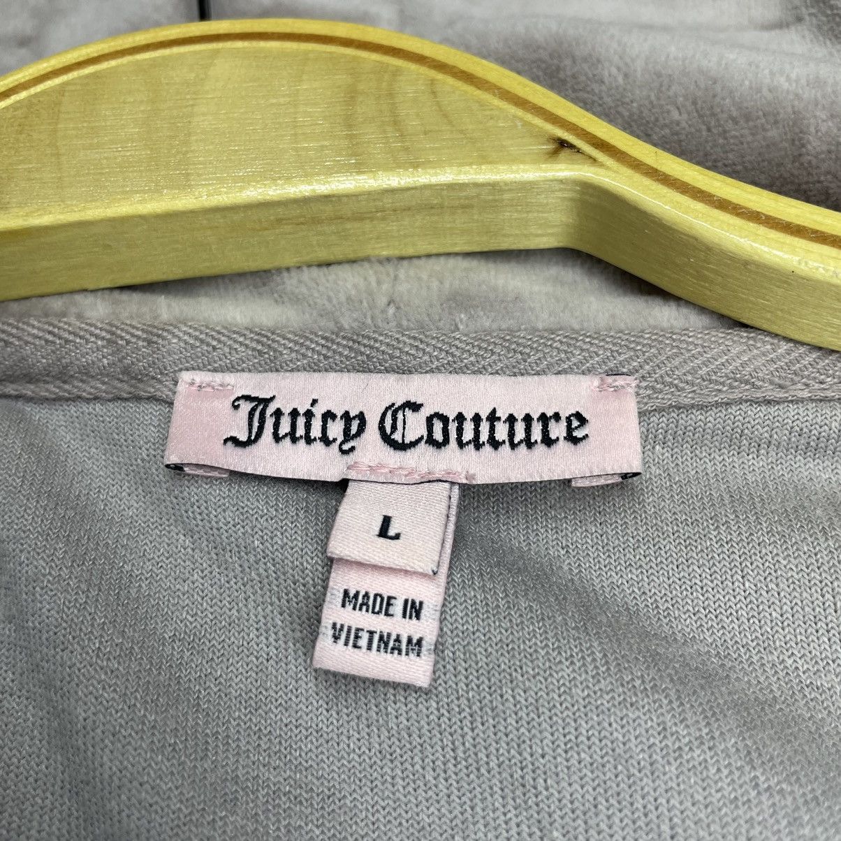 Juicy Couture A46 Juice couture zipper hoodie jacket Size M / US 6-8 / IT 42-44 - 9 Thumbnail