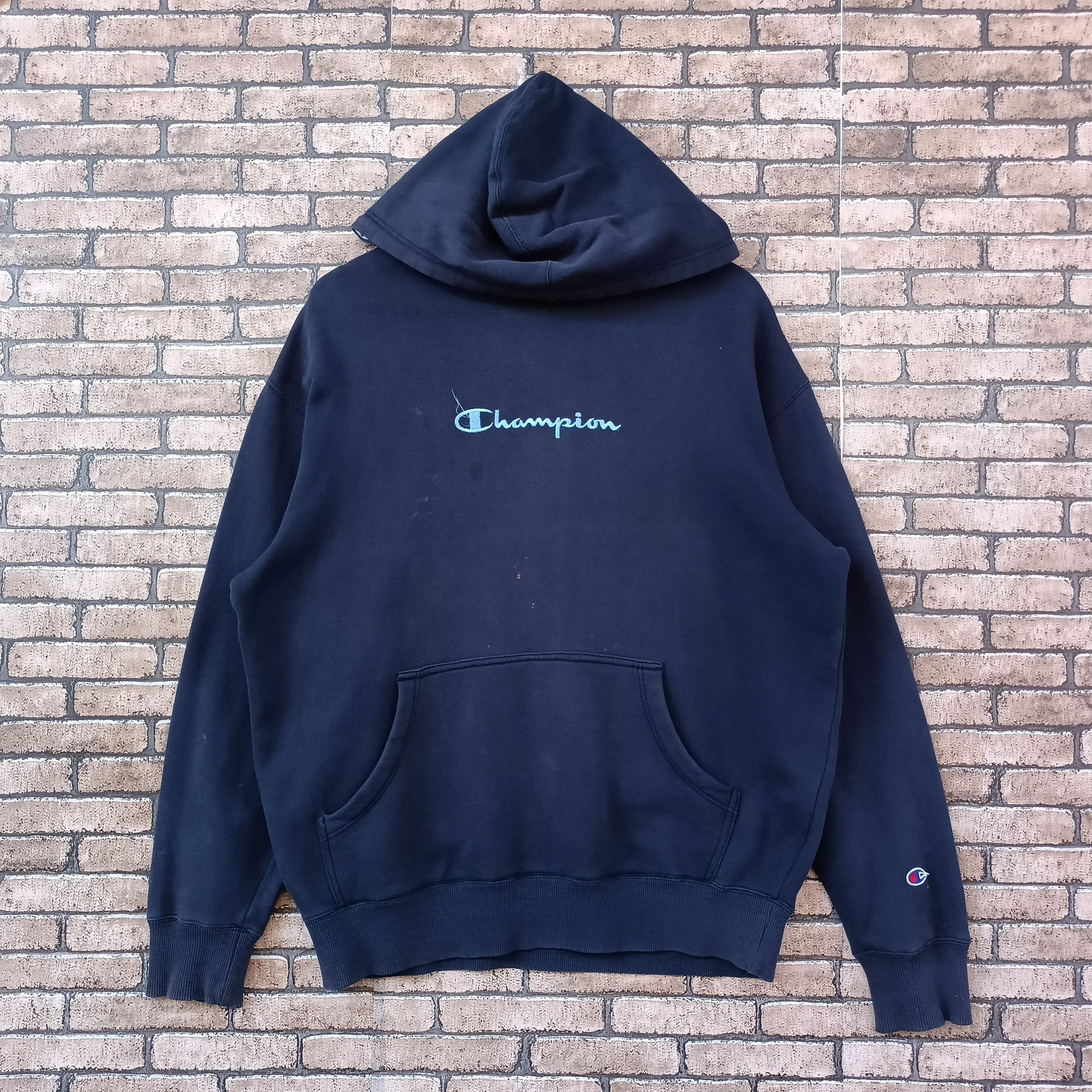 Champion × Vintage Vintage Champion Embroidery Hoodie Size US XL / EU 56 / 4 - 1 Thumbnail