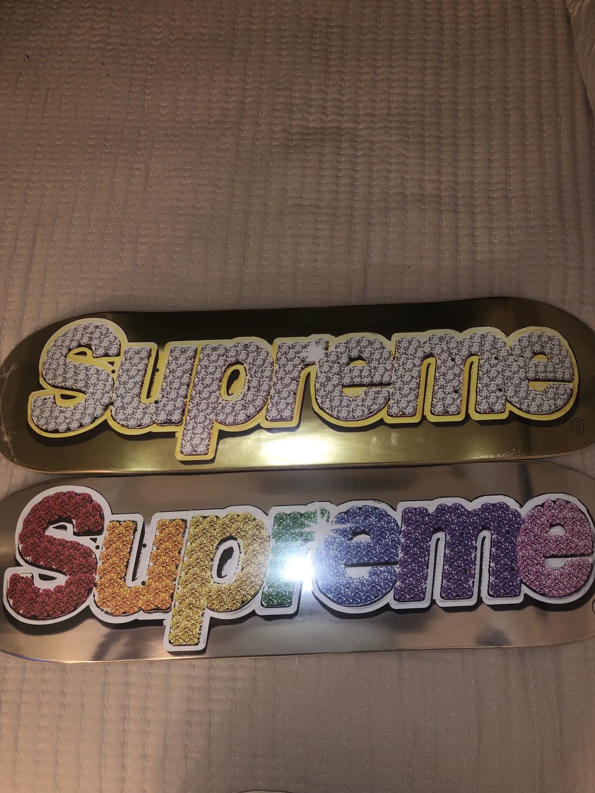 Supreme Supreme Bling Box logo Duo Deck Size ONE SIZE - 2 Thumbnail