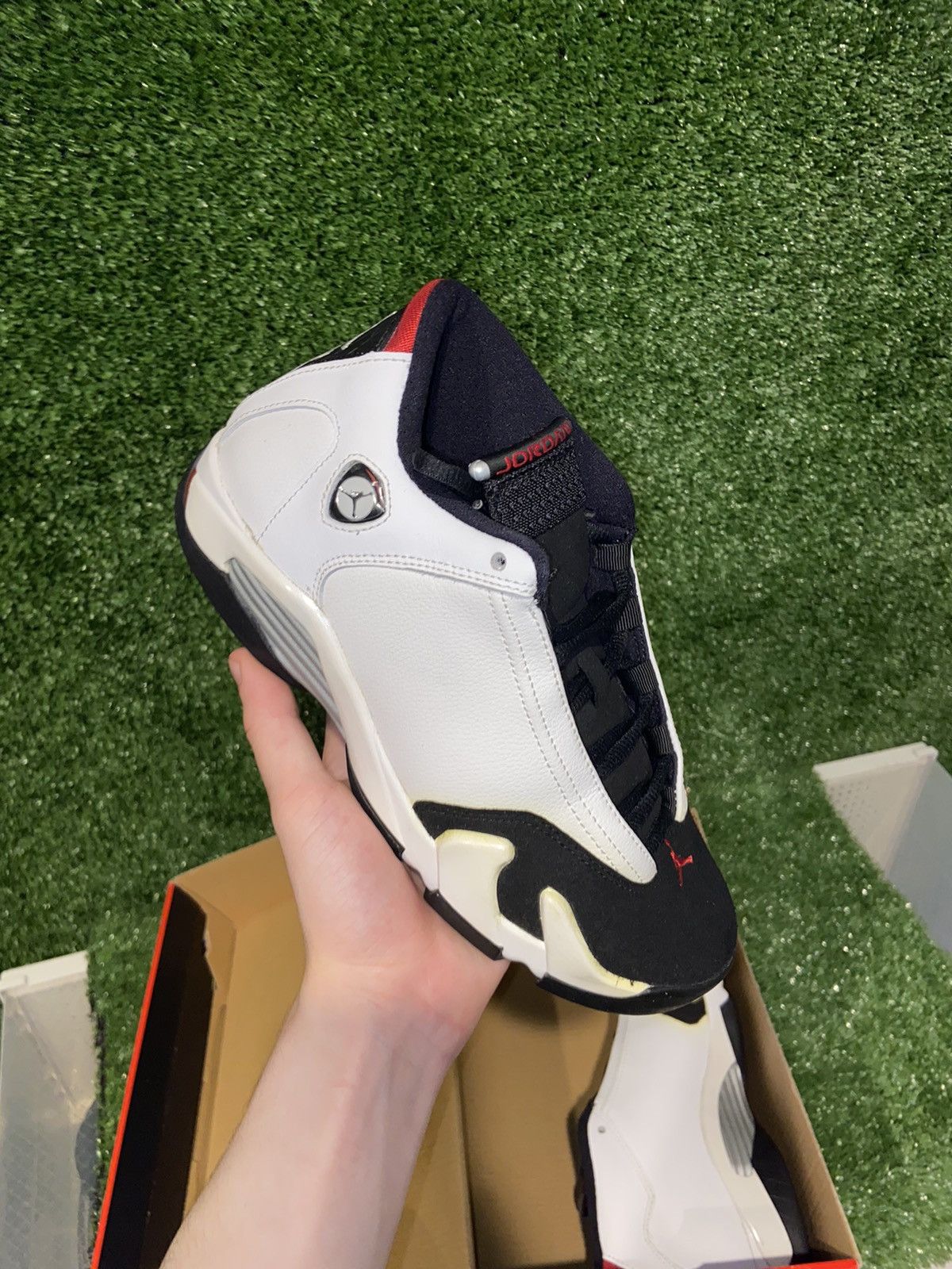 jordan 14 black toe gs