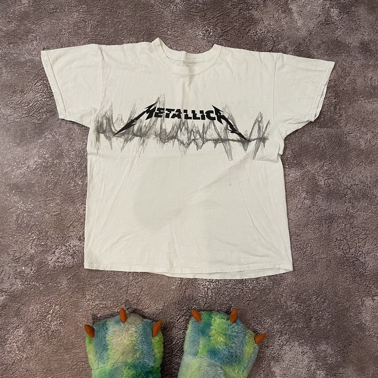 Vintage Vintage 90s Metallica Band Tee Sun Faded Graphic Grunge M Size US M / EU 48-50 / 2 - 1 Thumbnail
