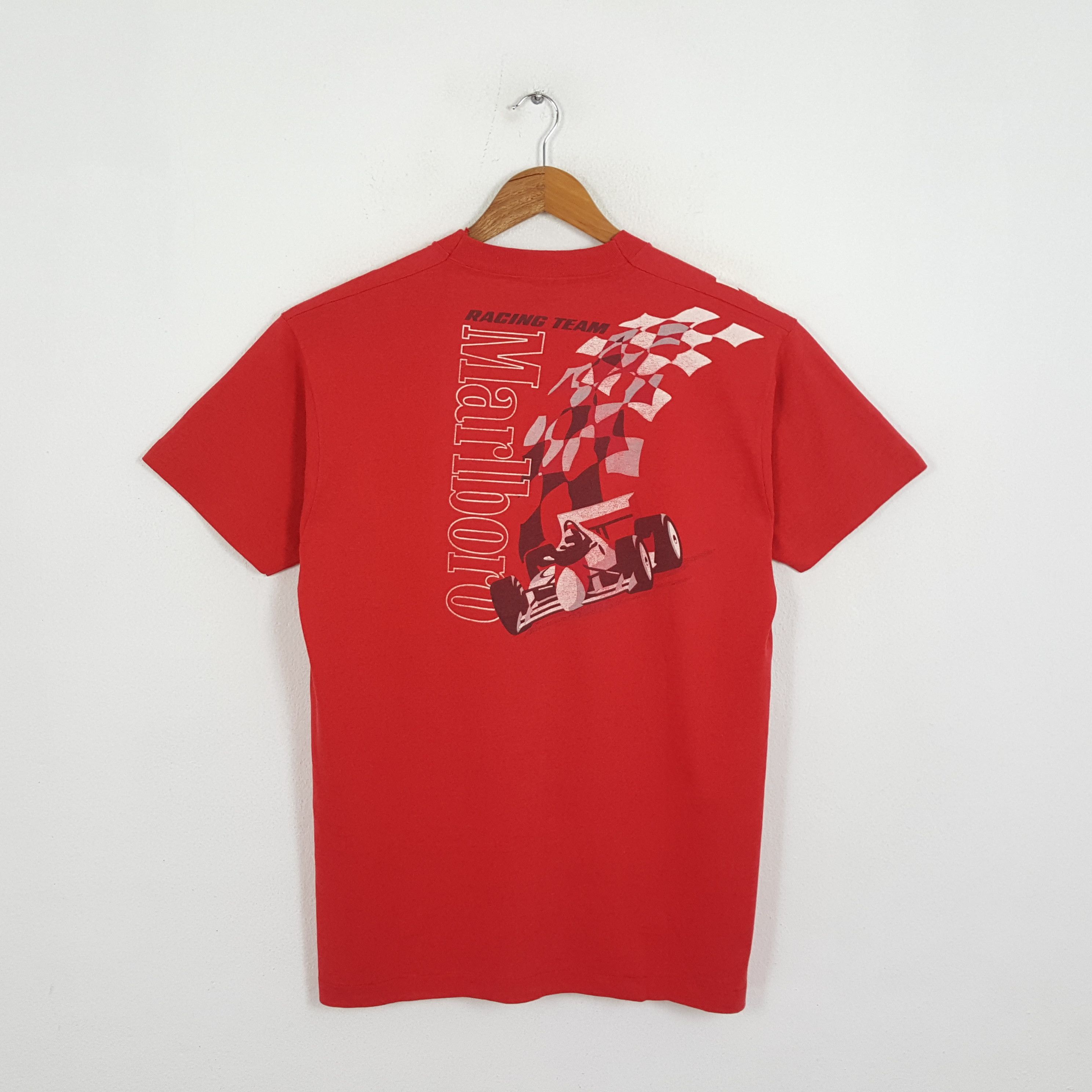 Marlboro × Vintage Vintage FERRARI MARLBORO RACING TEAM T-Shirts Size US L / EU 52-54 / 3 - 1 Thumbnail