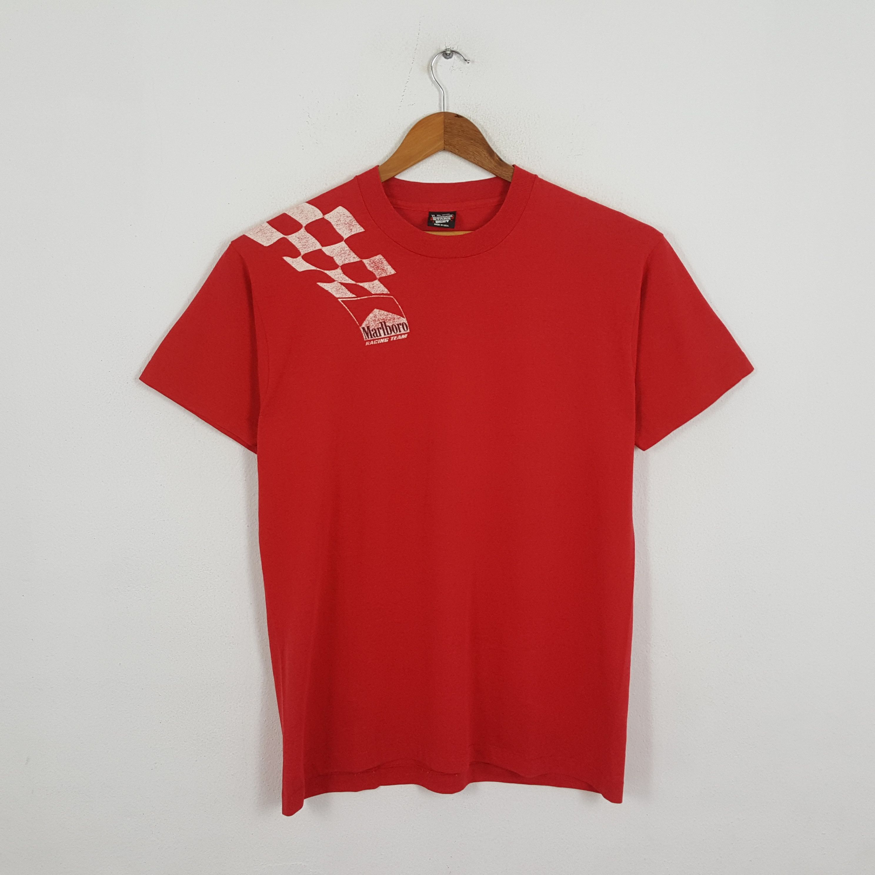 Marlboro × Vintage Vintage FERRARI MARLBORO RACING TEAM T-Shirts Size US L / EU 52-54 / 3 - 3 Thumbnail