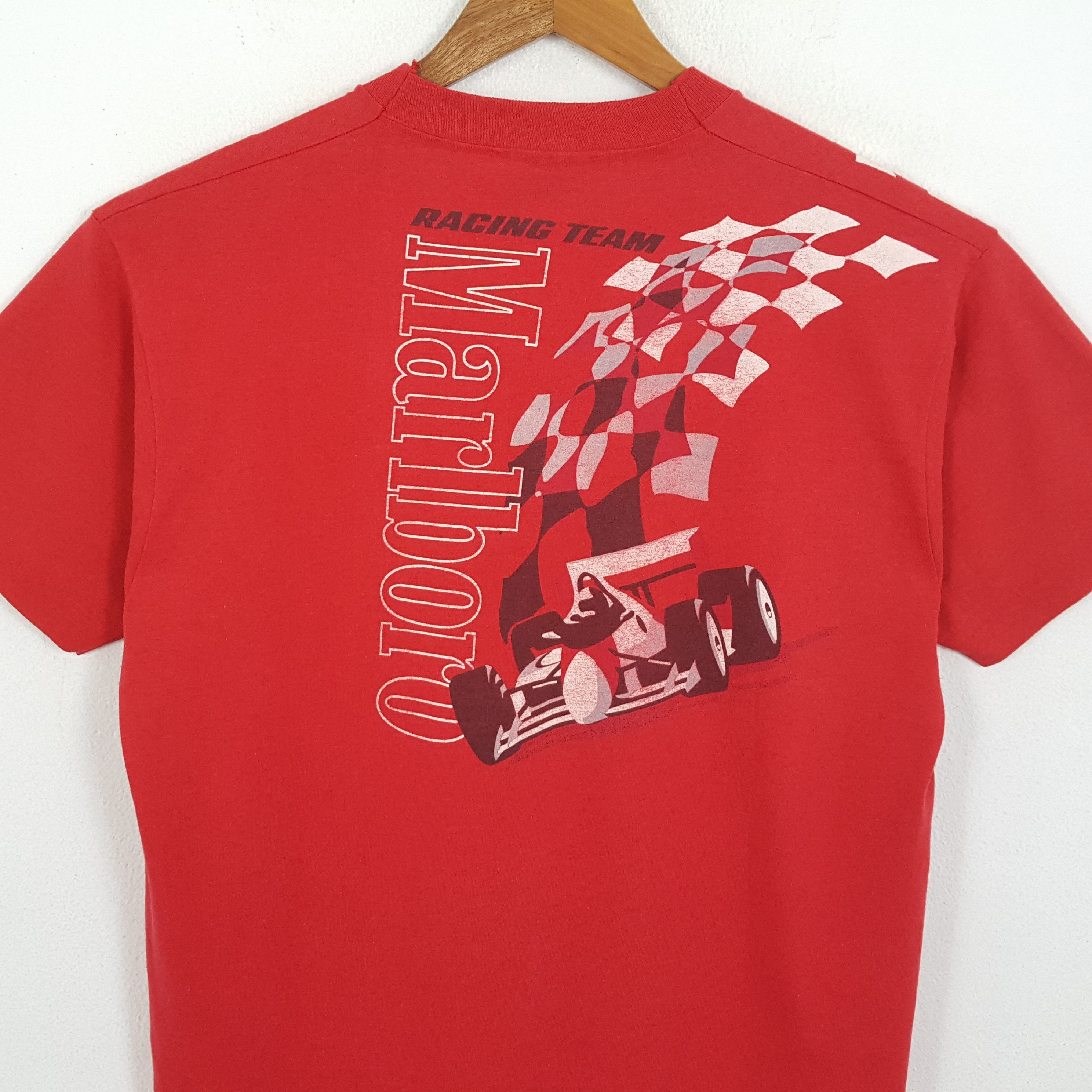Marlboro × Vintage Vintage FERRARI MARLBORO RACING TEAM T-Shirts Size US L / EU 52-54 / 3 - 2 Thumbnail