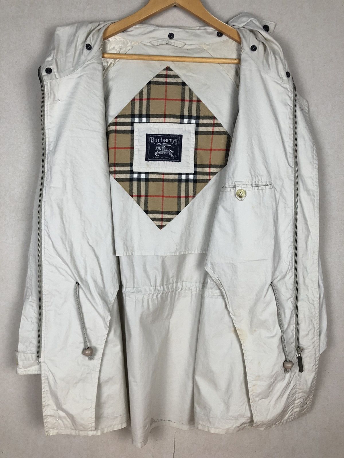 Burberry Vintage Burberrys Prorsum Nova Check Trench Size US L / EU 52-54 / 3 - 9 Thumbnail
