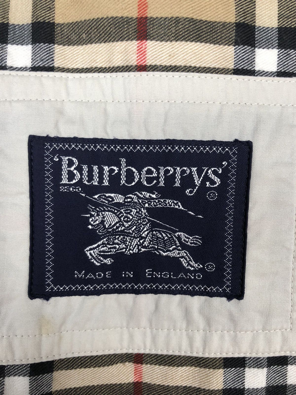 Burberry Vintage Burberrys Prorsum Nova Check Trench Size US L / EU 52-54 / 3 - 10 Thumbnail
