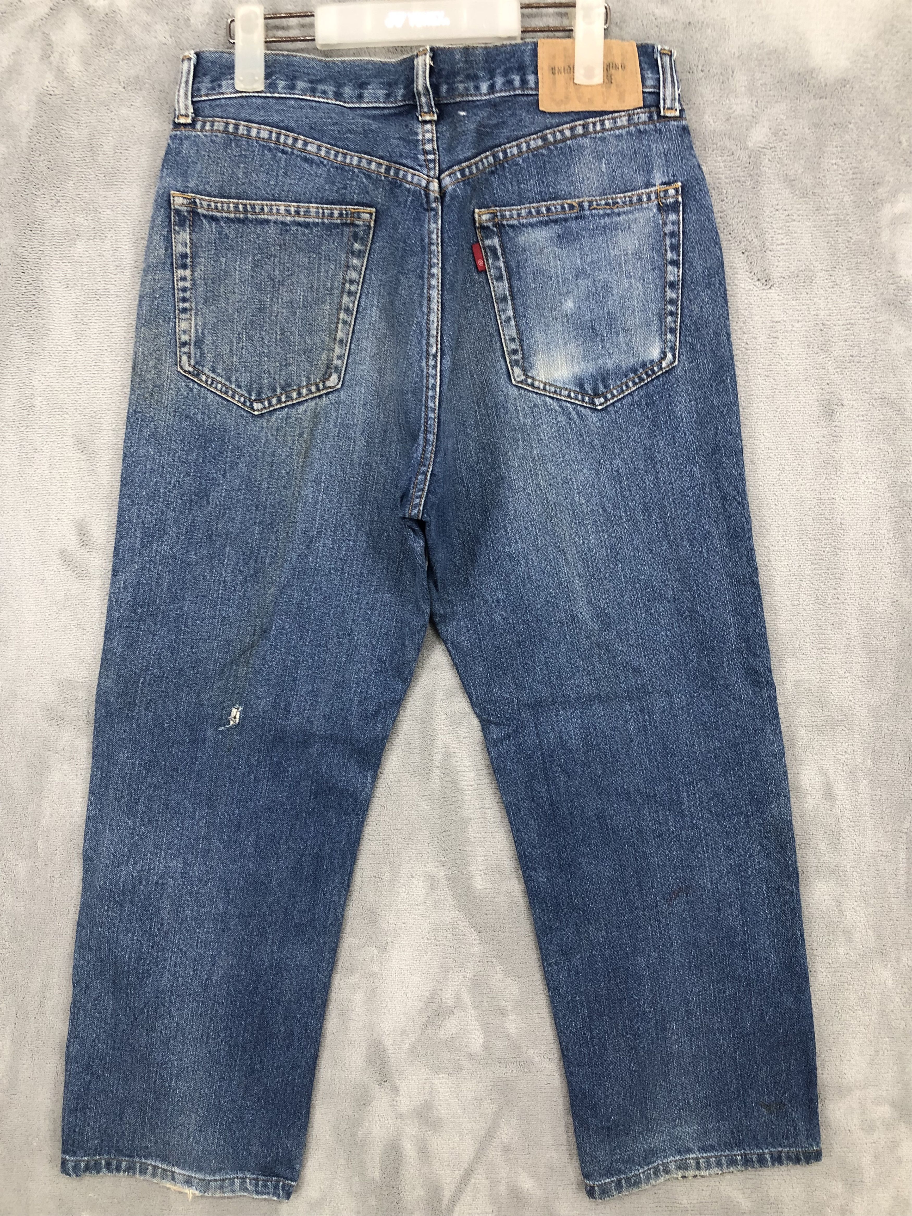 Japanese Brand Vintage UCW Rusty Denim Jeans 29x26 Size US 29 - 2 Thumbnail