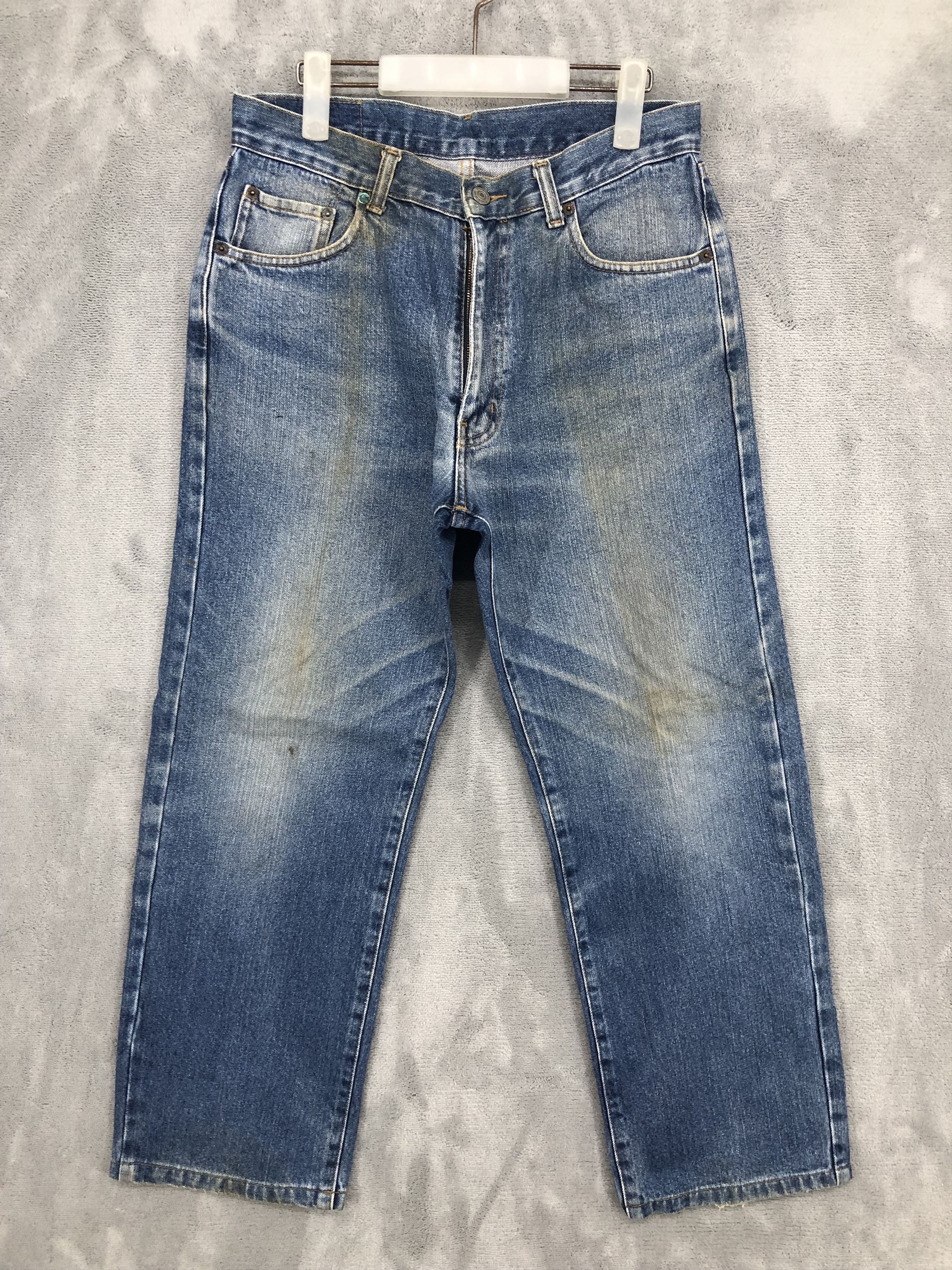 Japanese Brand Vintage UCW Rusty Denim Jeans 29x26 Size US 29 - 1 Thumbnail