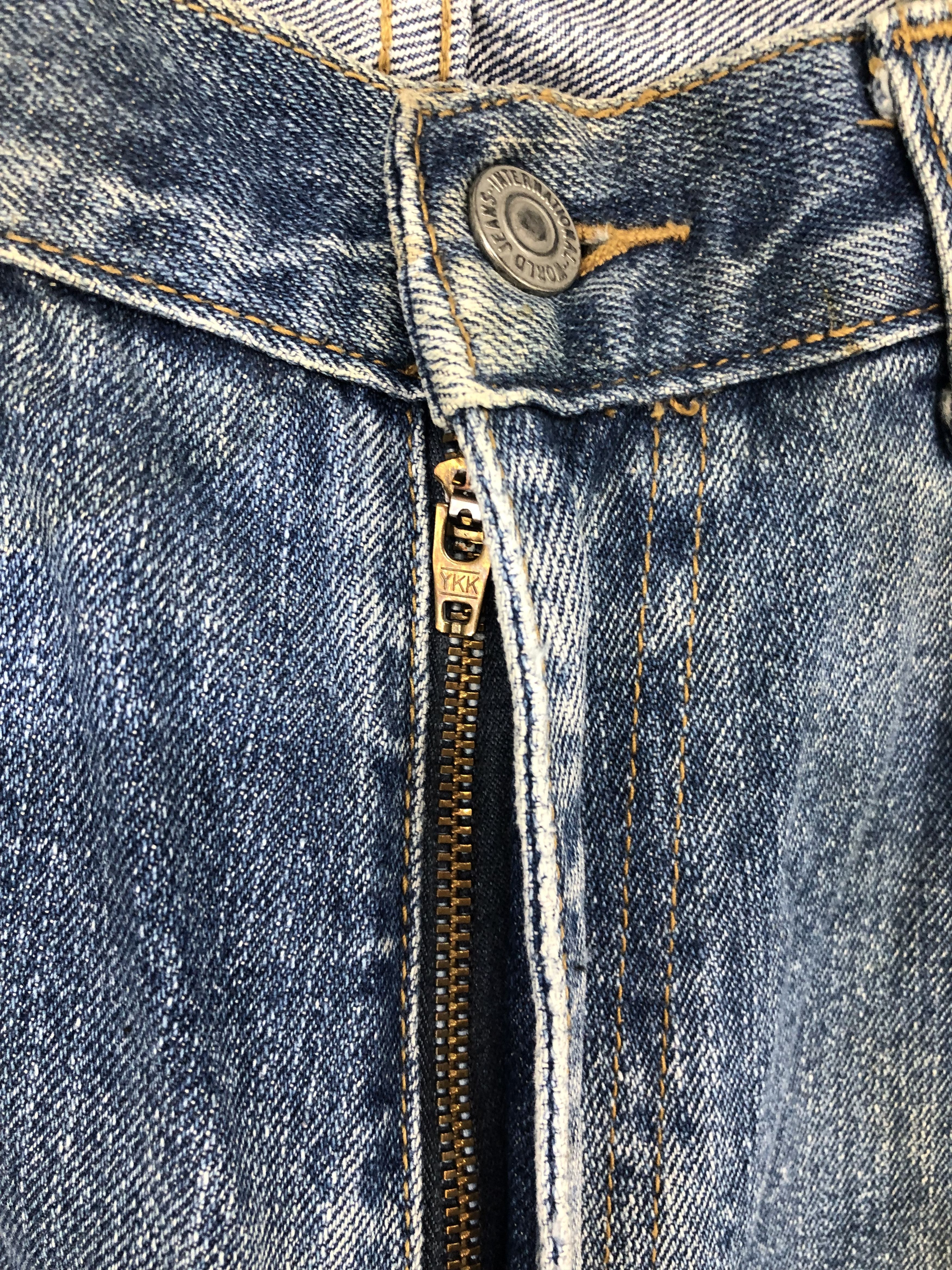 Japanese Brand Vintage UCW Rusty Denim Jeans 29x26 Size US 29 - 5 Thumbnail