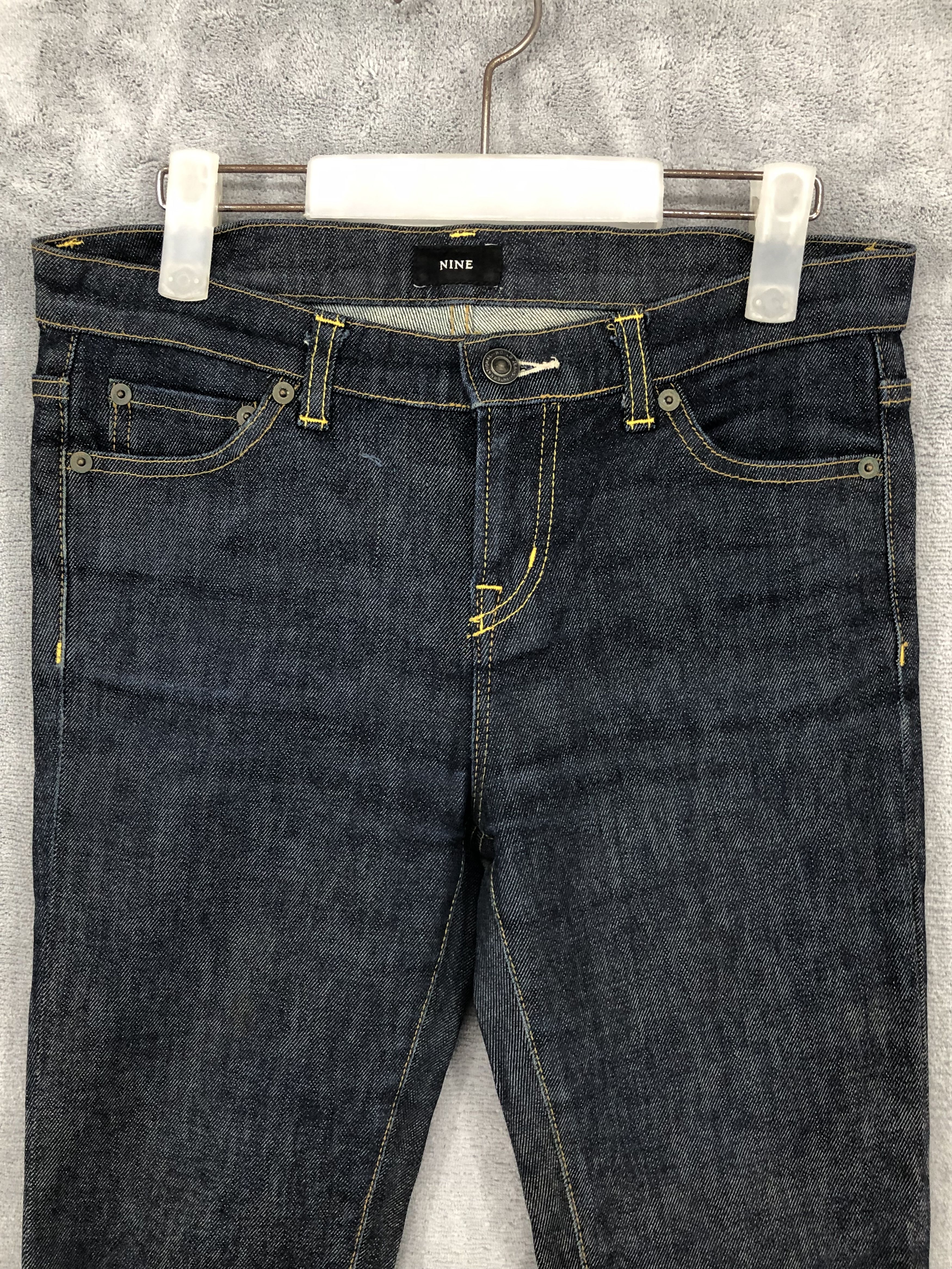 Japanese Brand Japanese Brand Nine Blue Skinny Fit Jeans Size 28" / US 6 / IT 42 - 3 Thumbnail