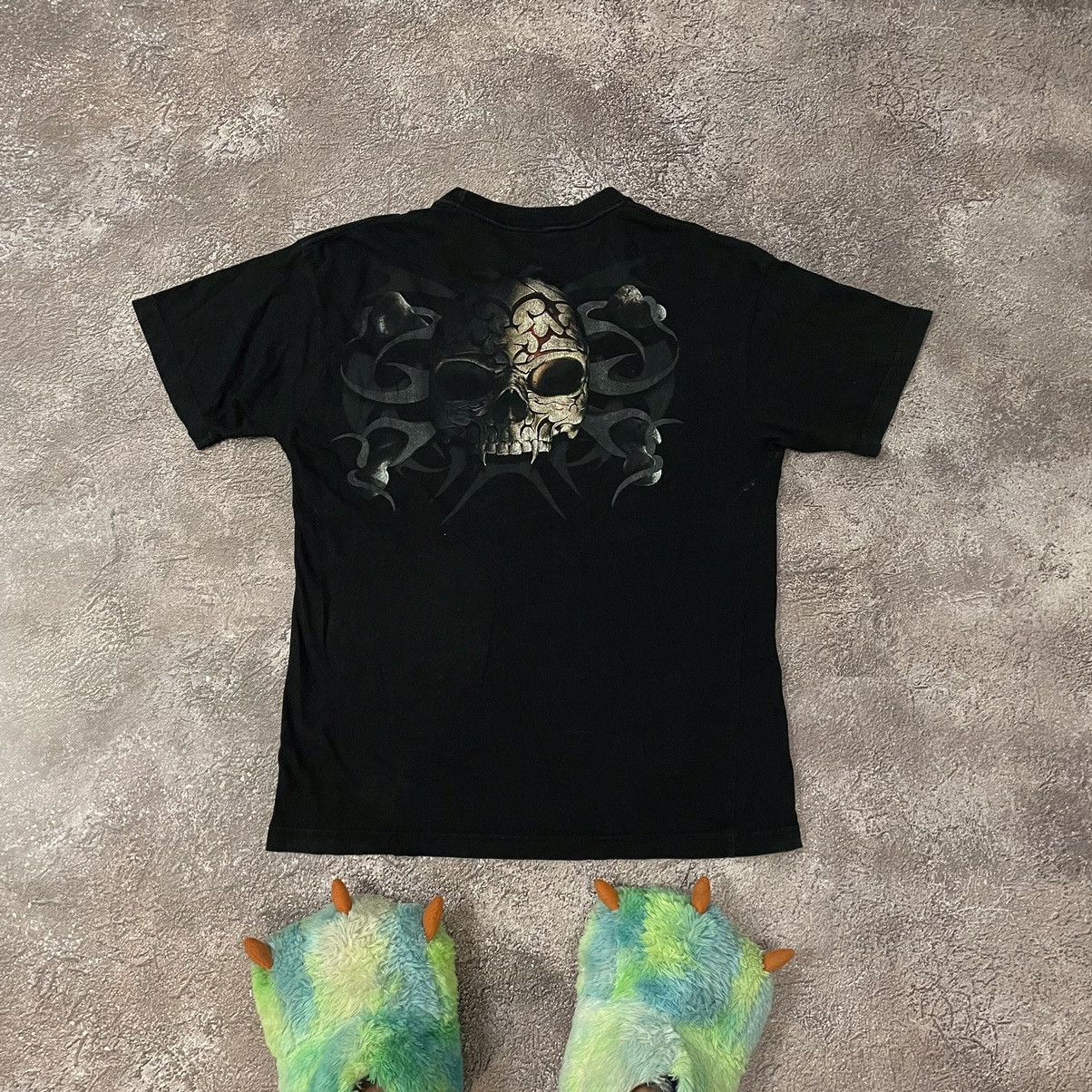 Vintage Vintage 90s Graphic Tee Skull Monster Grunge Streetwear L Size US L / EU 52-54 / 3 - 6 Thumbnail
