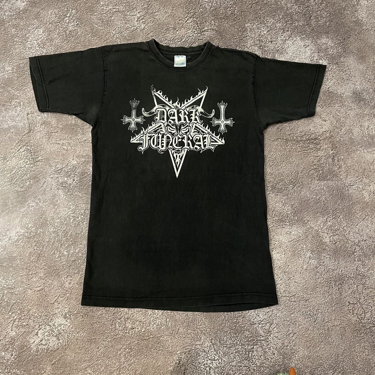 Vintage Vintage Y2K Black Metal Band Tee Graphic Grunge Dark Slim L Size US L / EU 52-54 / 3 - 2 Thumbnail
