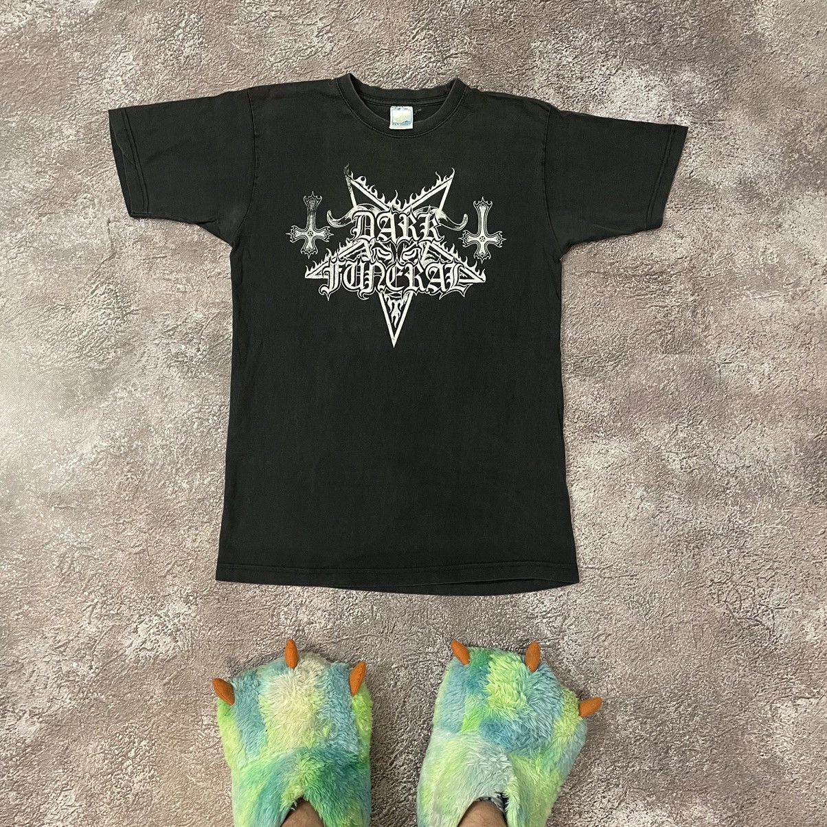 Vintage Vintage Y2K Black Metal Band Tee Graphic Grunge Dark Slim L Size US L / EU 52-54 / 3 - 1 Thumbnail