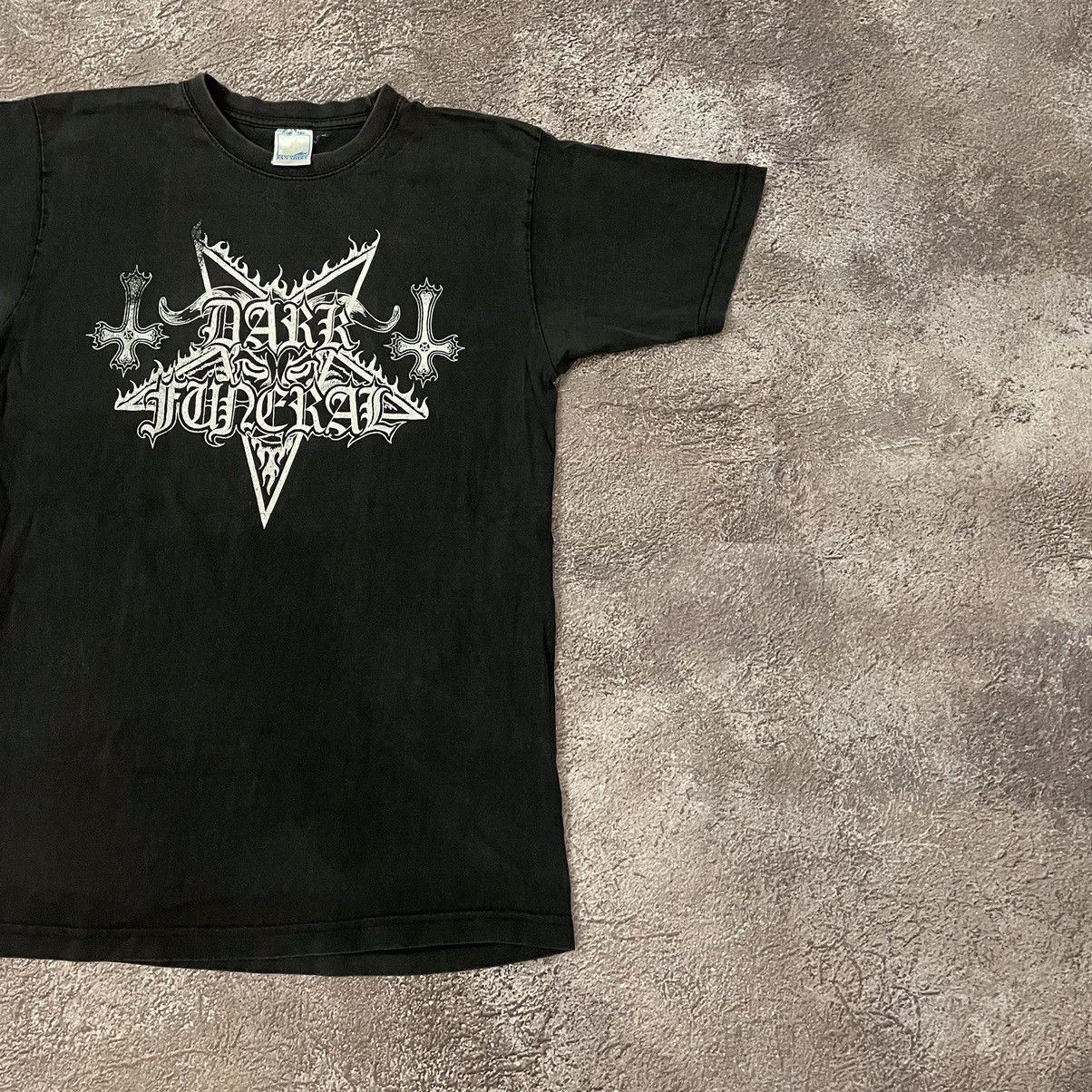 Vintage Vintage Y2K Black Metal Band Tee Graphic Grunge Dark Slim L Size US L / EU 52-54 / 3 - 3 Thumbnail
