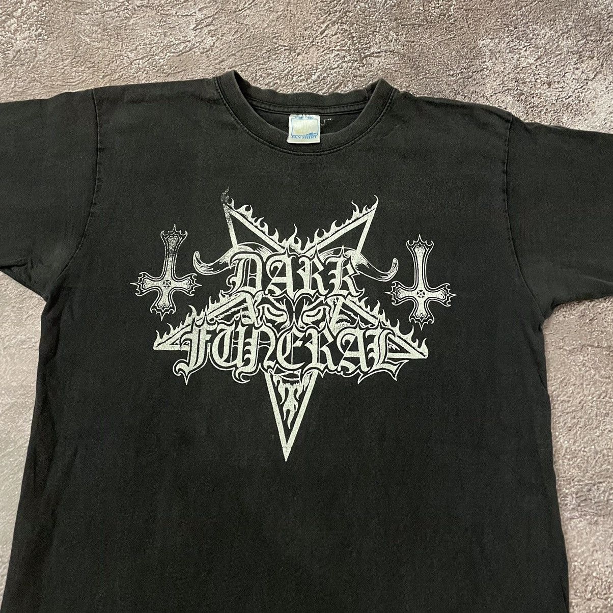 Vintage Vintage Y2K Black Metal Band Tee Graphic Grunge Dark Slim L Size US L / EU 52-54 / 3 - 5 Thumbnail