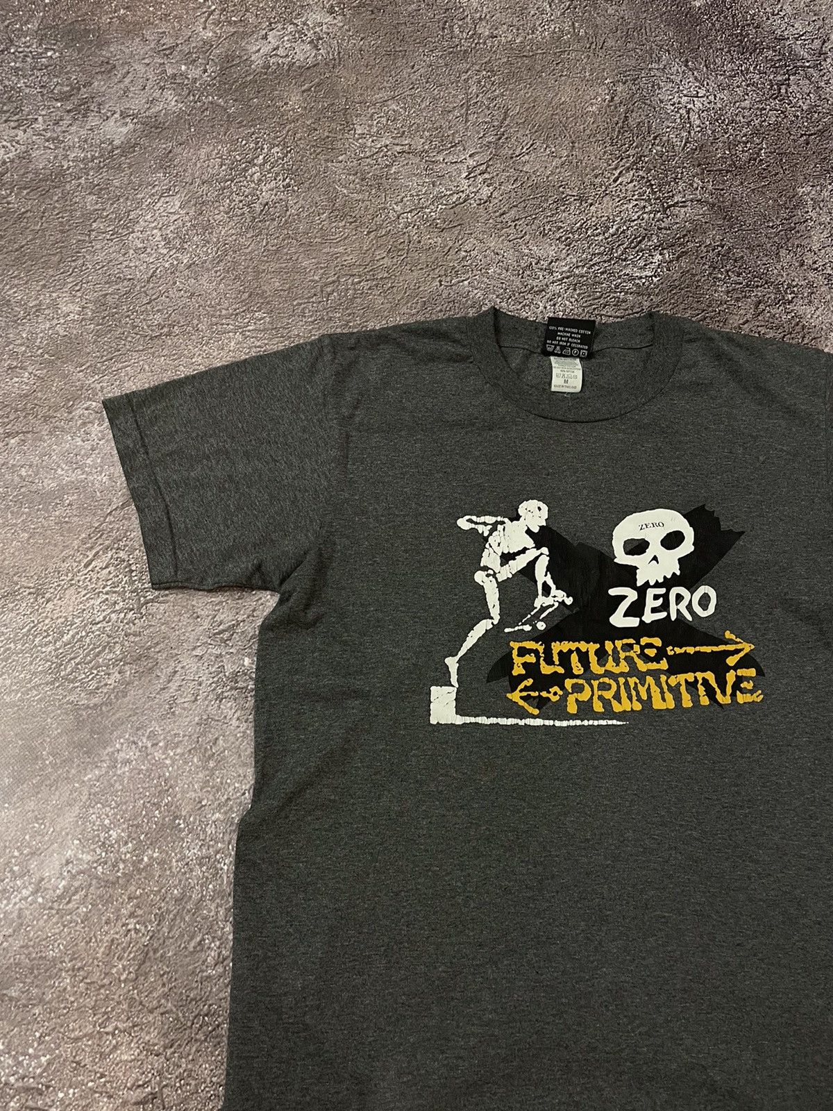 Vintage VINTAGE Y2K BAND TEE ZERO CREEPY SKULLS DEAD FACE HORROR 90s Size US L / EU 52-54 / 3 - 4 Thumbnail