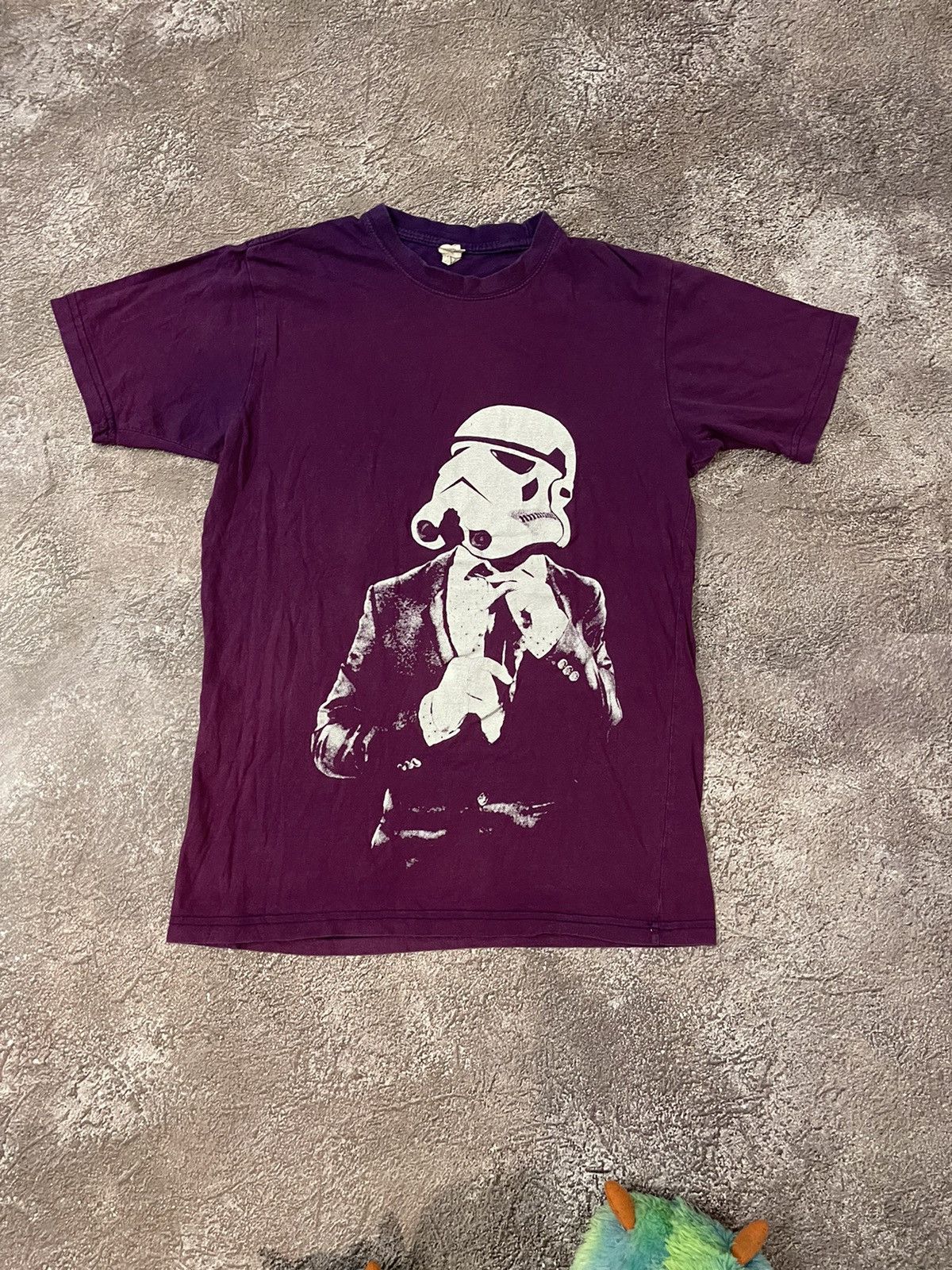 Vintage Vintage 90s Star Wars Graphic Tee Purple Grunge Skate Slim M Size US M / EU 48-50 / 2 - 2 Thumbnail